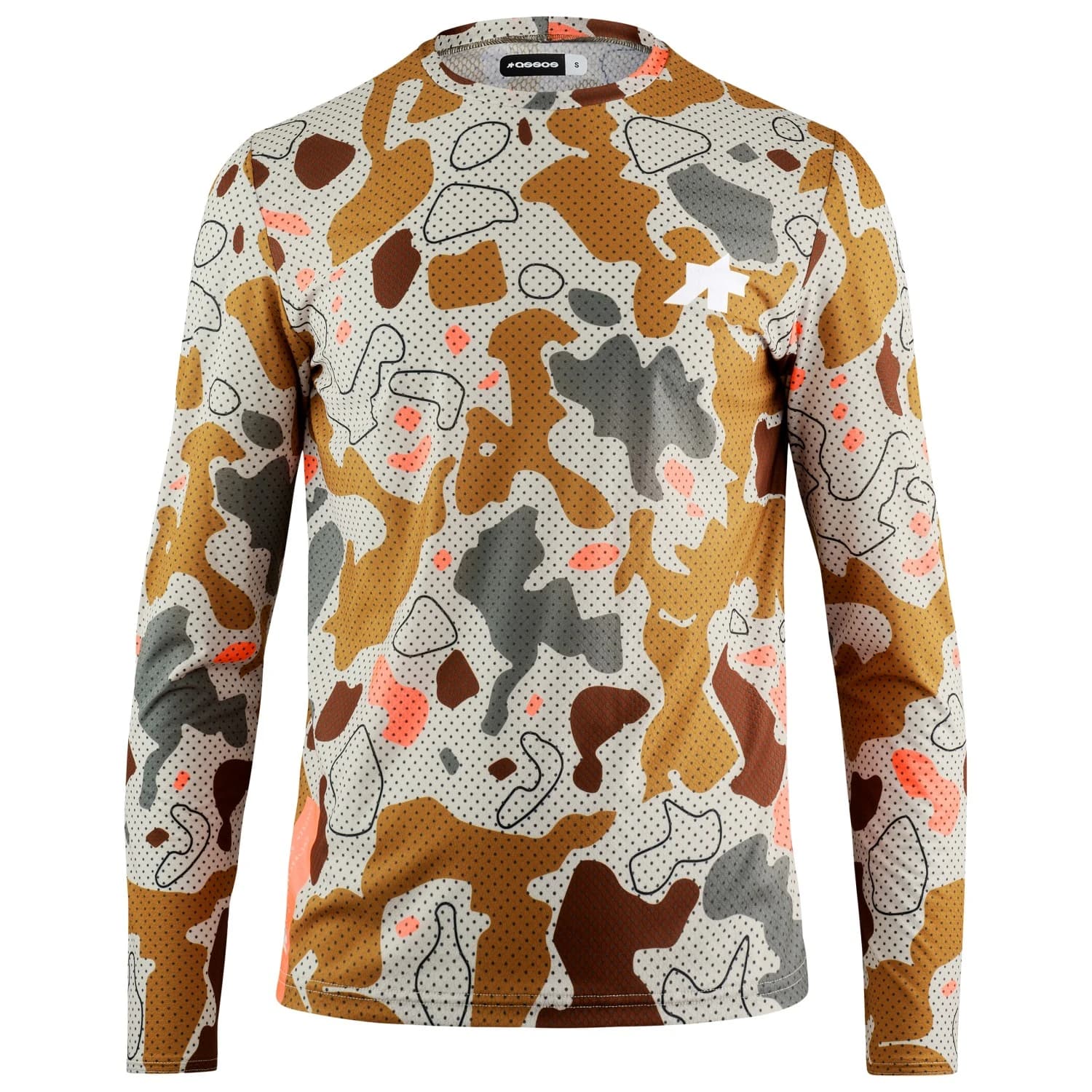 Фланелка с дълъг ръкав за колоездене Assos Tactica L/S T-Shirt T5 Cycling jersey - Halftone Camo