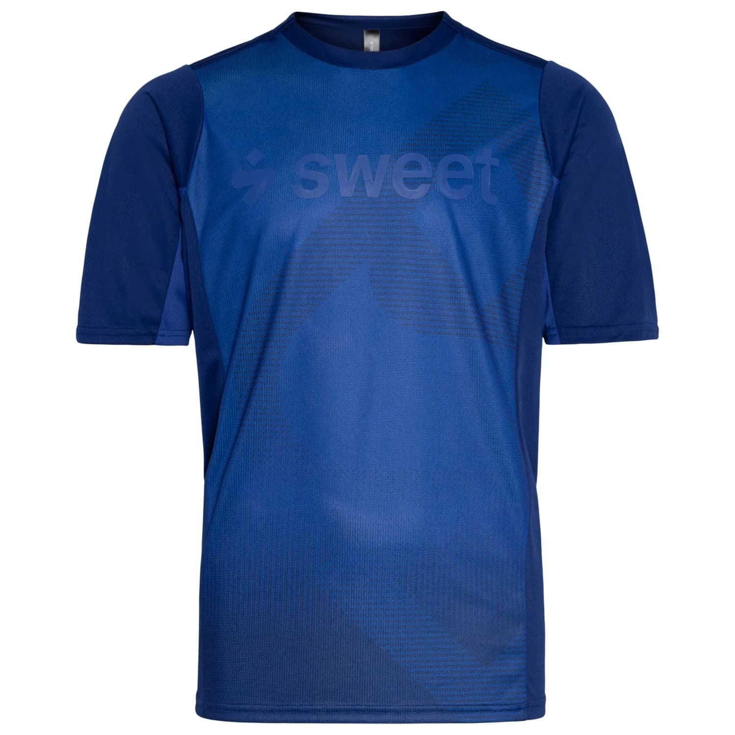 Мъжка фланелка с къс ръкав за колоездене Sweet Protection Hunter II Trail T-Shirt Cycling jersey - Blue Depths