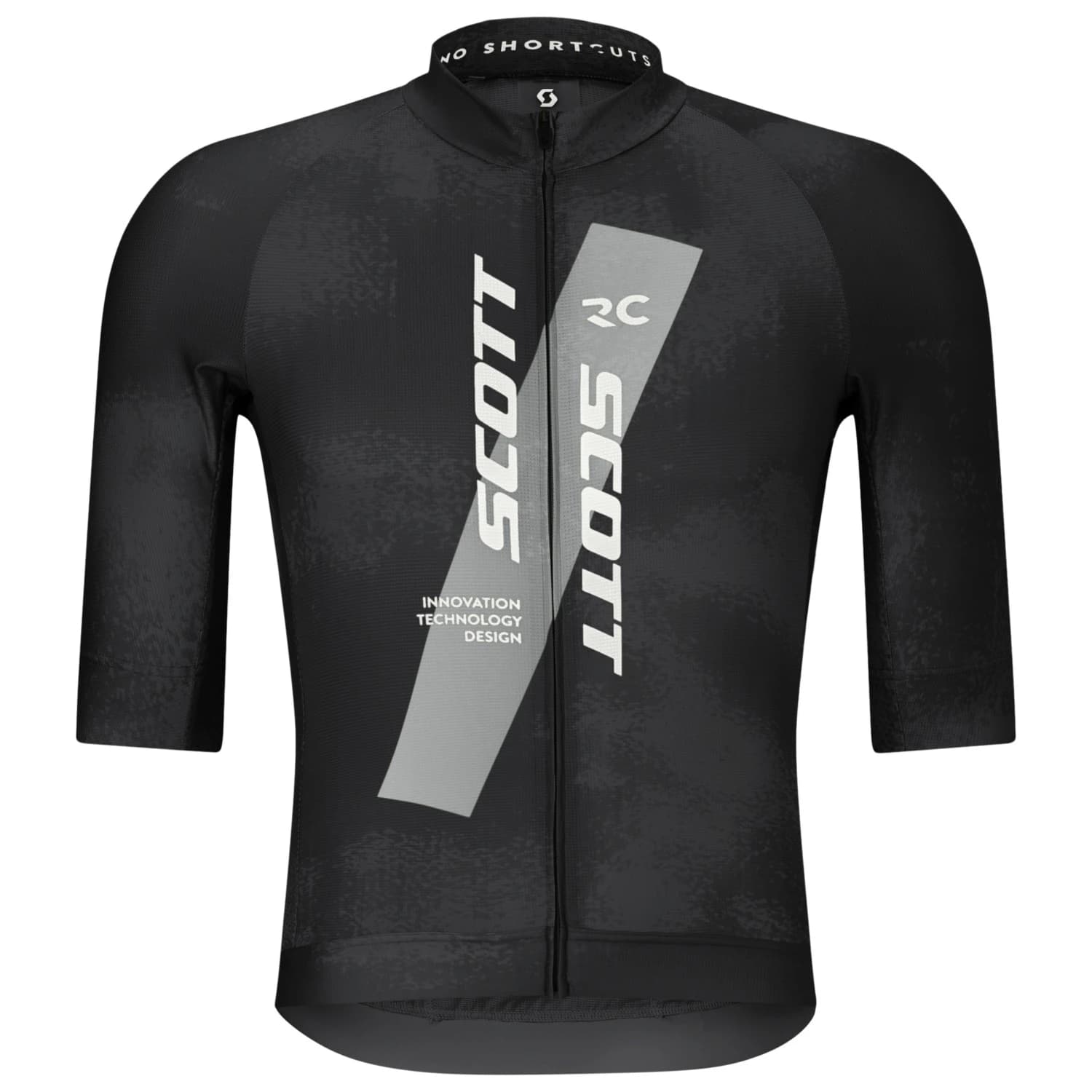 Мъжка фланелка с къс ръкав за колоездене Scott Jersey Rc Pro S/S Cycling jersey - Black / White