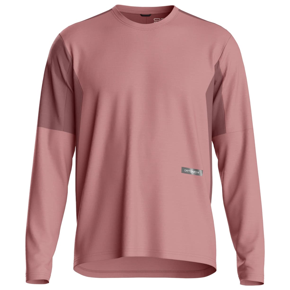 Мъжка фланелка с дълъг ръкав за колоездене Ortovox Sequence Free Jersey L/S Cycling jersey - Dusk Rose