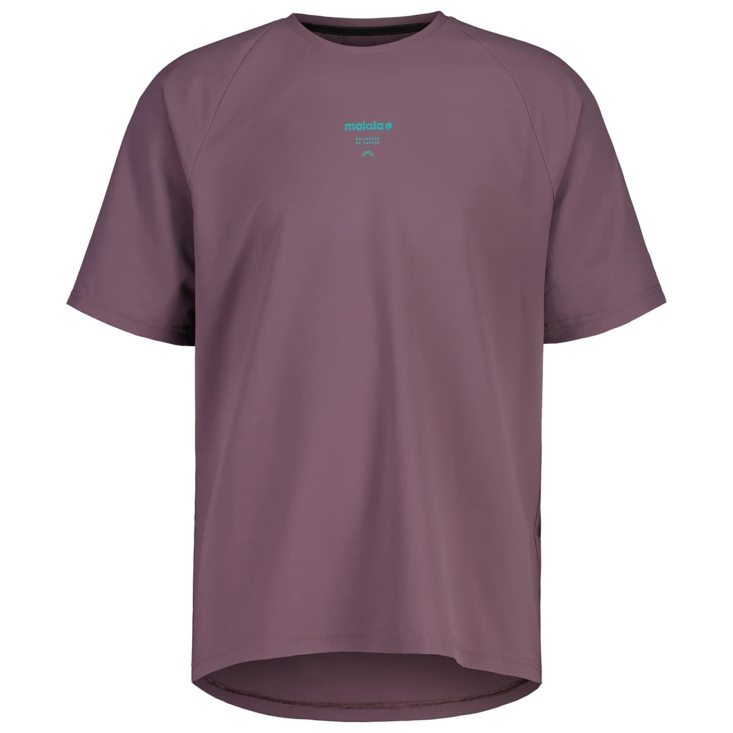 Мъжка фланелка с къс ръкав за колоездене Maloja WartsteinM. Cycling jersey - Stormy Lilac