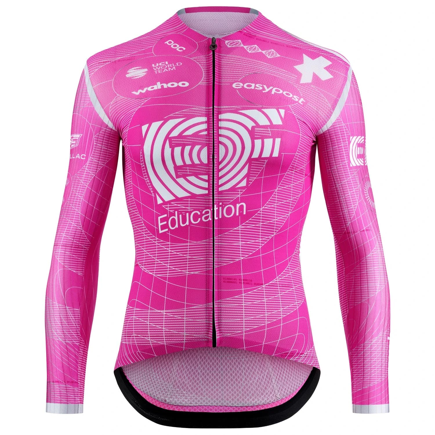 Мъжка фланелка с дълъг ръкав за колоездене ASSOS Equipe L/S Jersey S11 EF We Ride in Peace Cycling jersey - EF Design