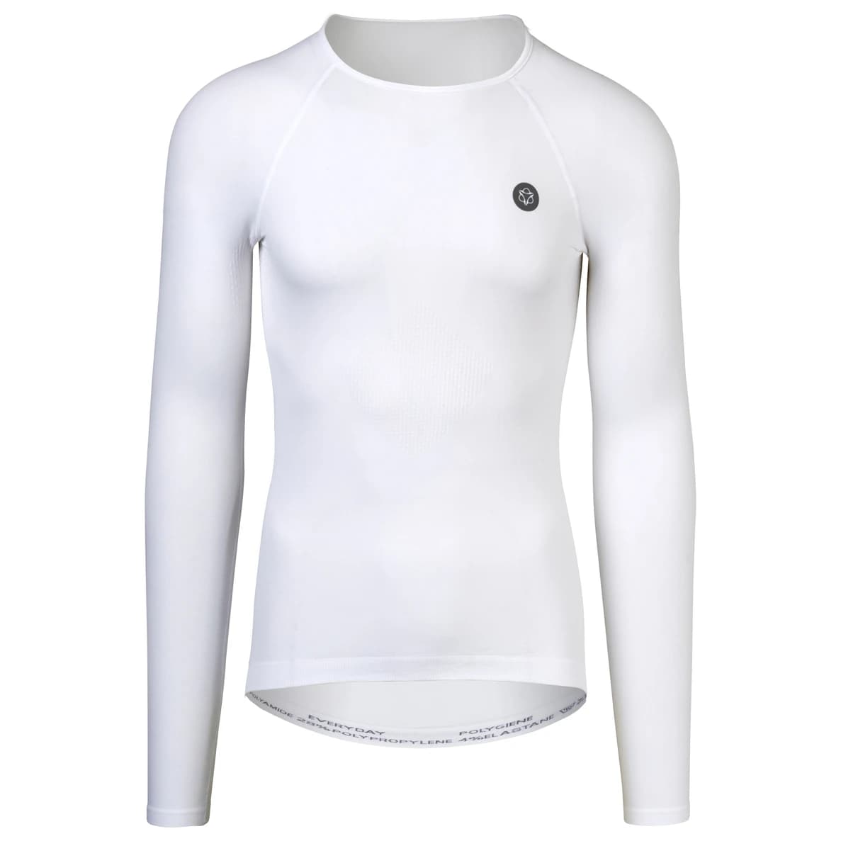 Потник за колоездене AGU Baselayer L/S Everyday Cycling singlet - White