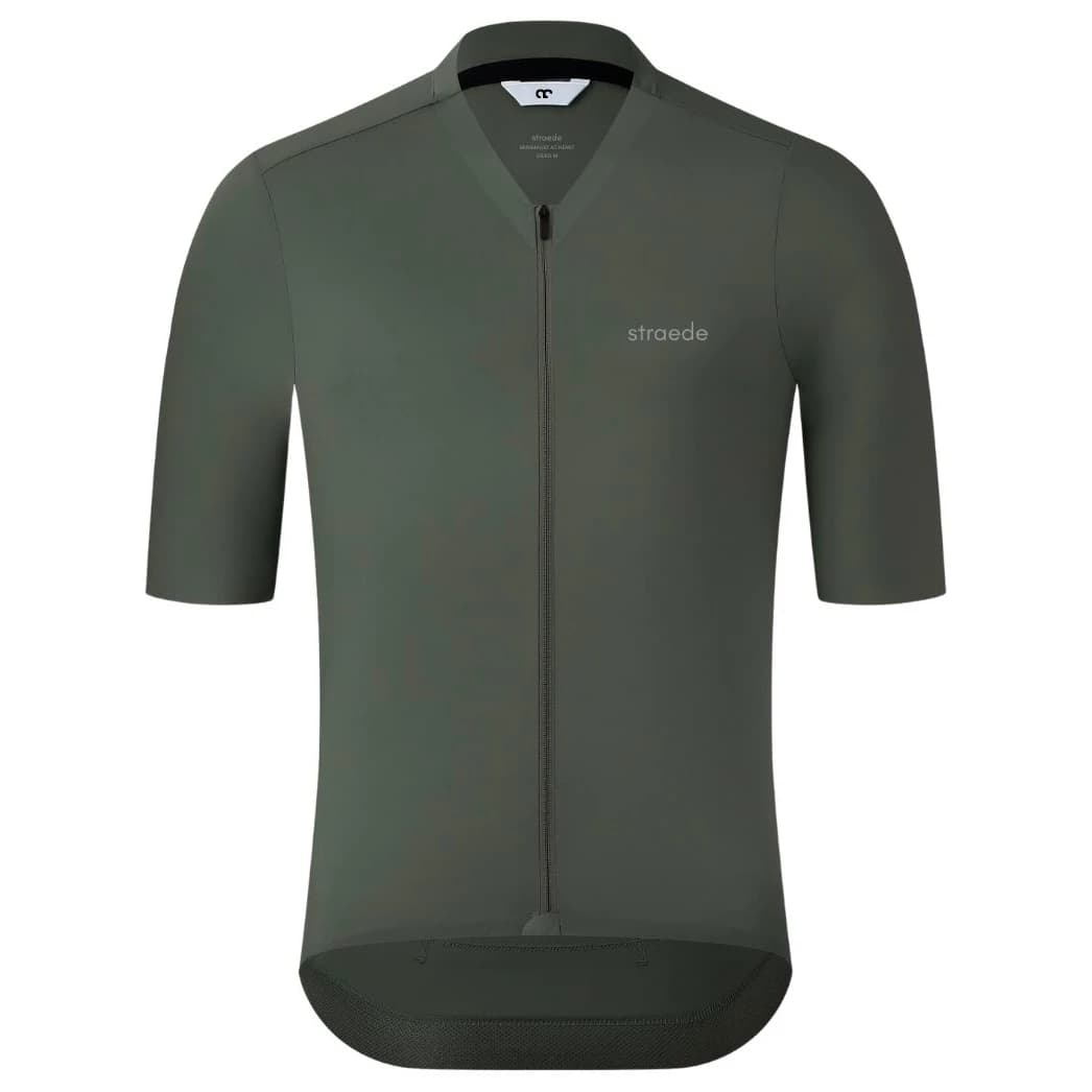 Фланелка с къс ръкав за колоездене straede Aerlig Jersey Cycling jersey - Forest