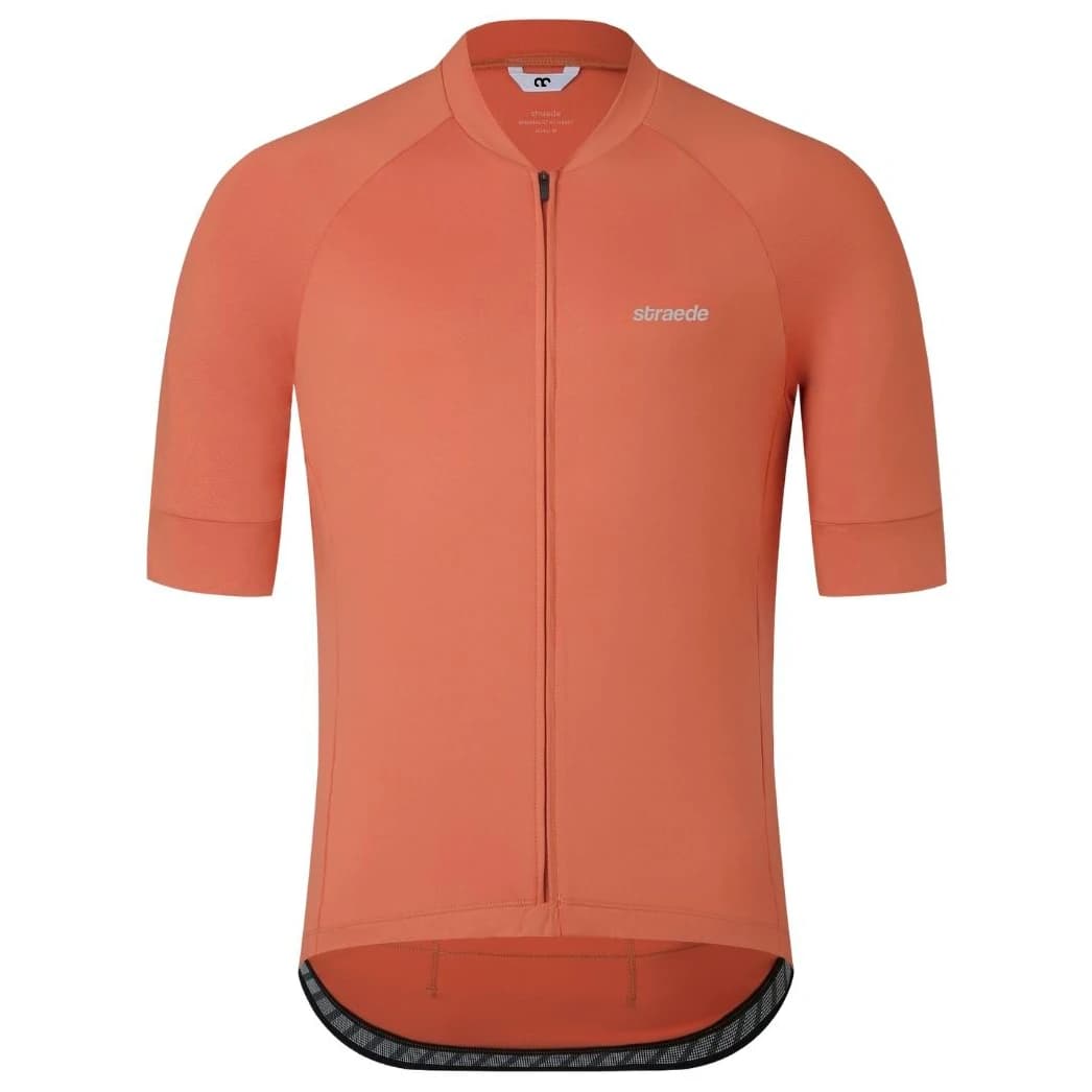Фланелка с къс ръкав за колоездене straede Kaern Jersey Pro Cycling jersey - Chestnut
