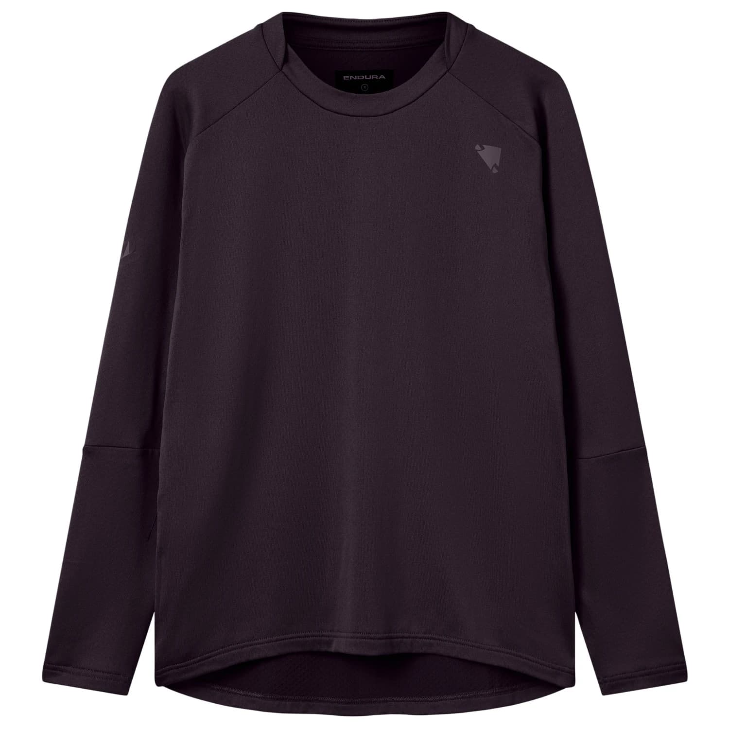 Фланелка с дълъг ръкав за колоездене Endura Alltrack Roam Fleece Cycling jersey - Black