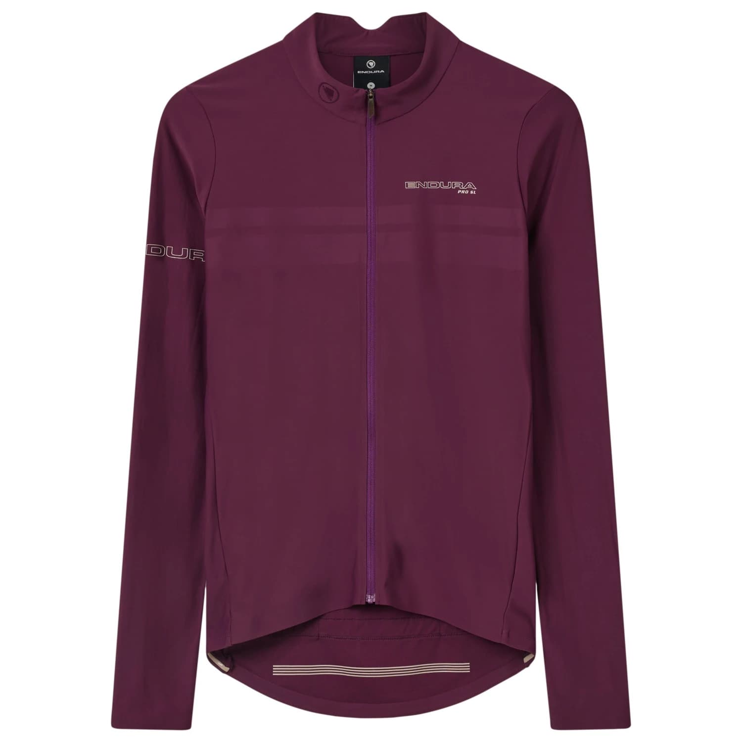 Фланелка с дълъг ръкав за колоездене Endura Pro SL L/S Jersey Cycling jersey - Black Cherry