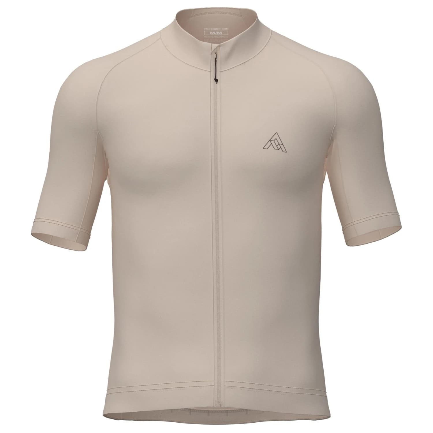 Мъжка фланелка с къс ръкав за колоездене 7mesh Atlas Jersey S/S Cycling jersey - Almond