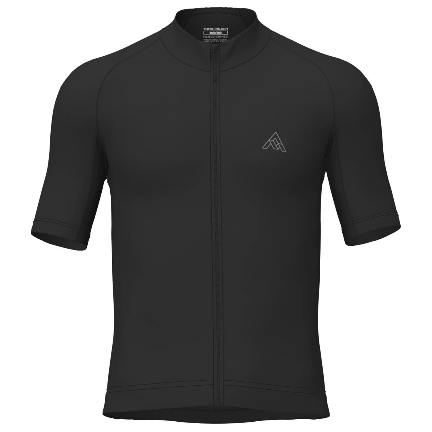 Мъжка фланелка с къс ръкав за колоездене 7mesh Atlas Jersey S/S Cycling jersey - Black