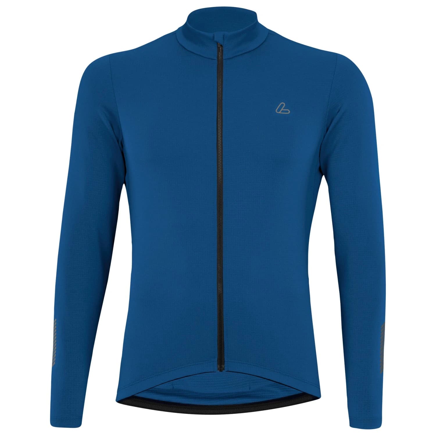 Мъжка фланелка с дълъг ръкав за колоездене Löffler Bike L/S Jersey Skys Merino Mid Cycling jersey - Navy