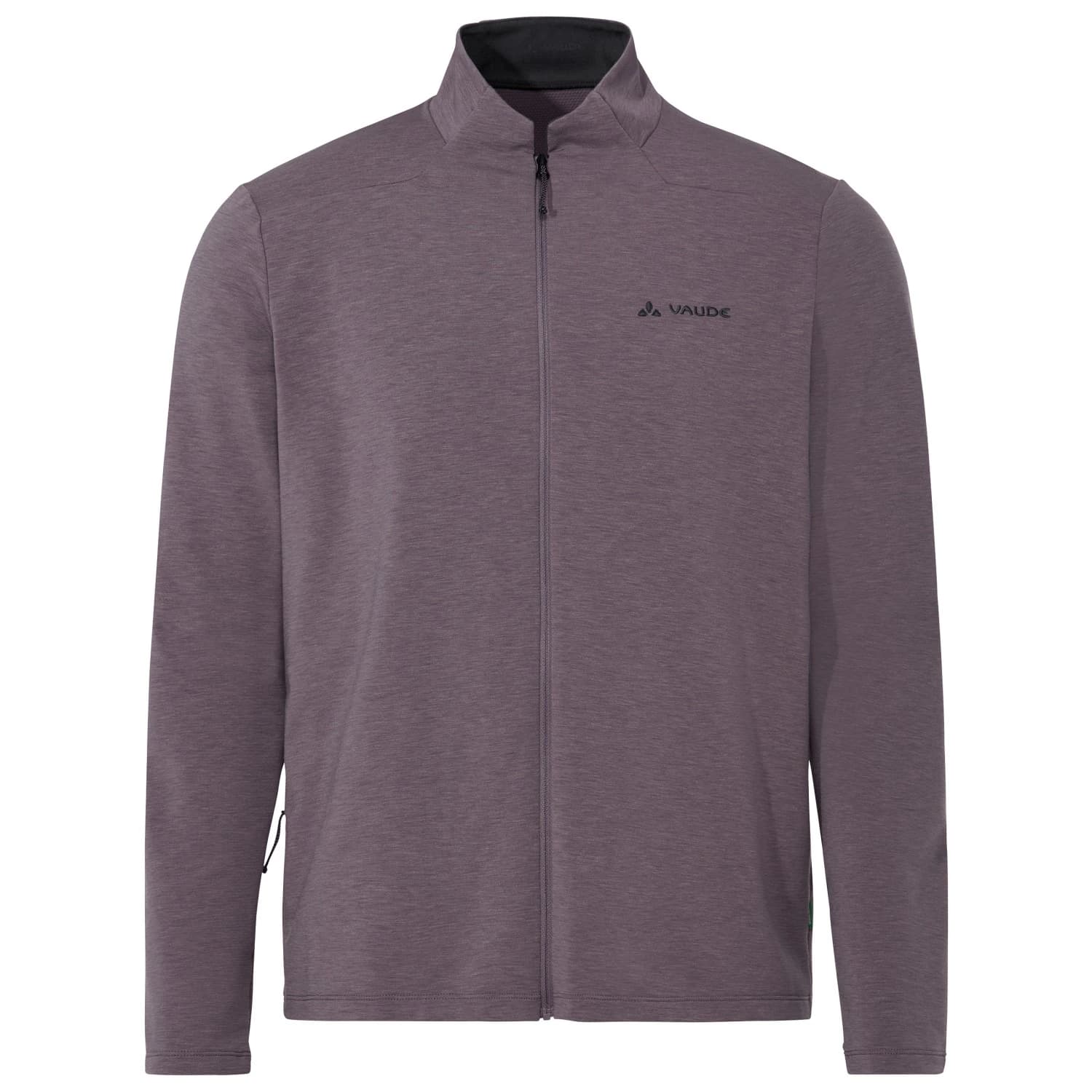 Мъжка фланелка с дълъг ръкав за колоездене Vaude Wintry Full Zip L/S Shirt Cycling jersey - Purple Ash