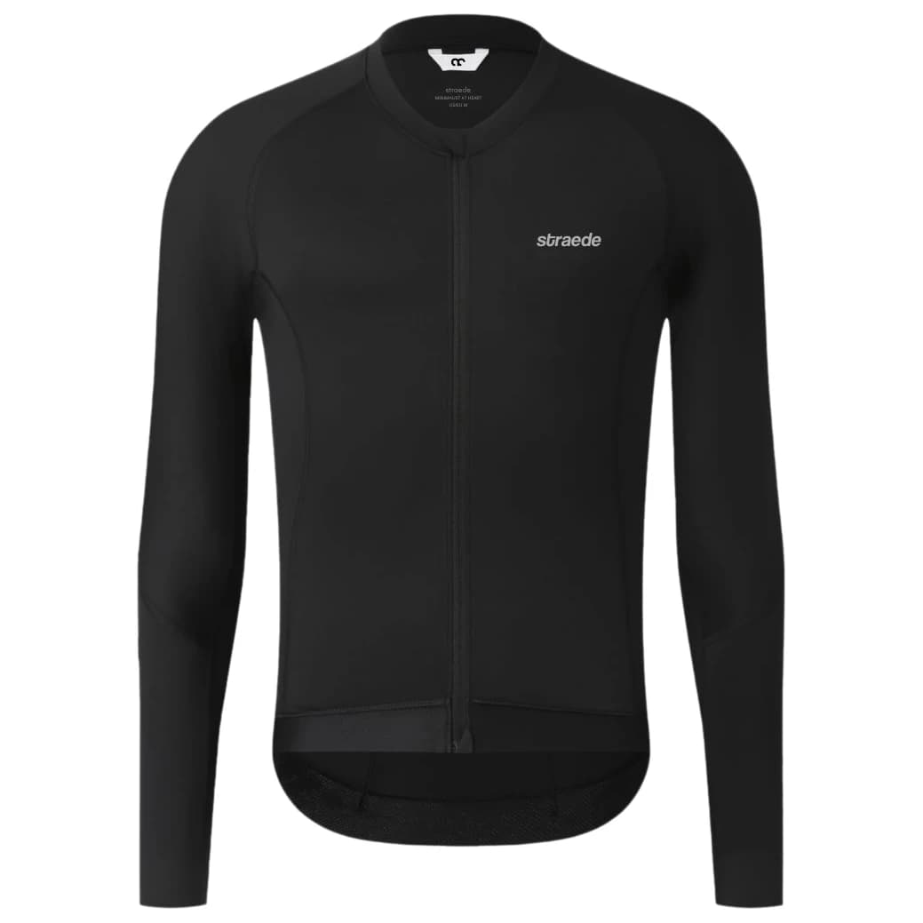 Фланелка с дълъг ръкав за колоездене straede Aerlig Pro Longsleeve Jersey Cycling jersey - Black