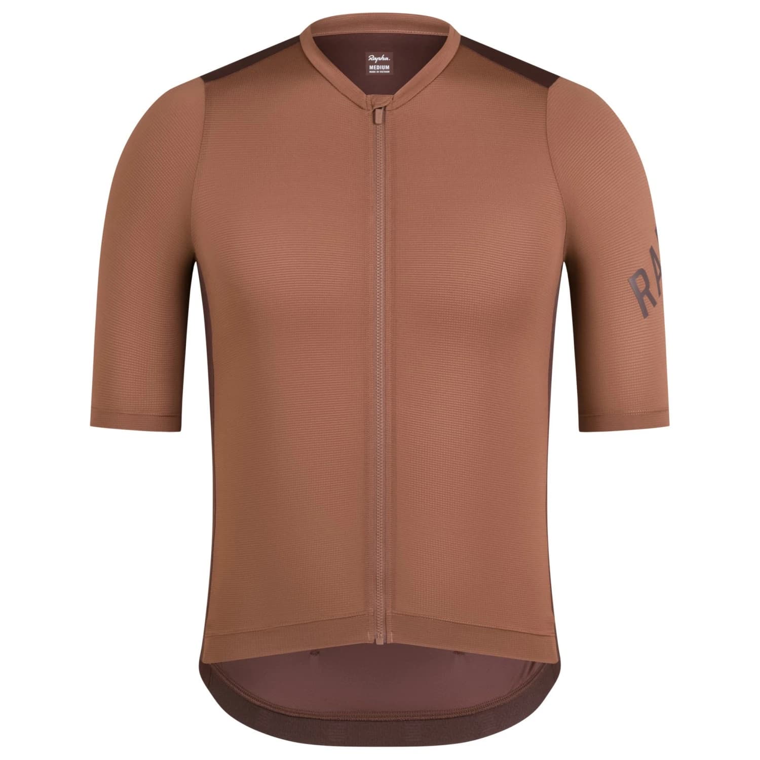 Мъжка фланелка с къс ръкав за колоездене Rapha Pro Team Training Jersey Cycling jersey - Chestnut Brown / Walnut Brown