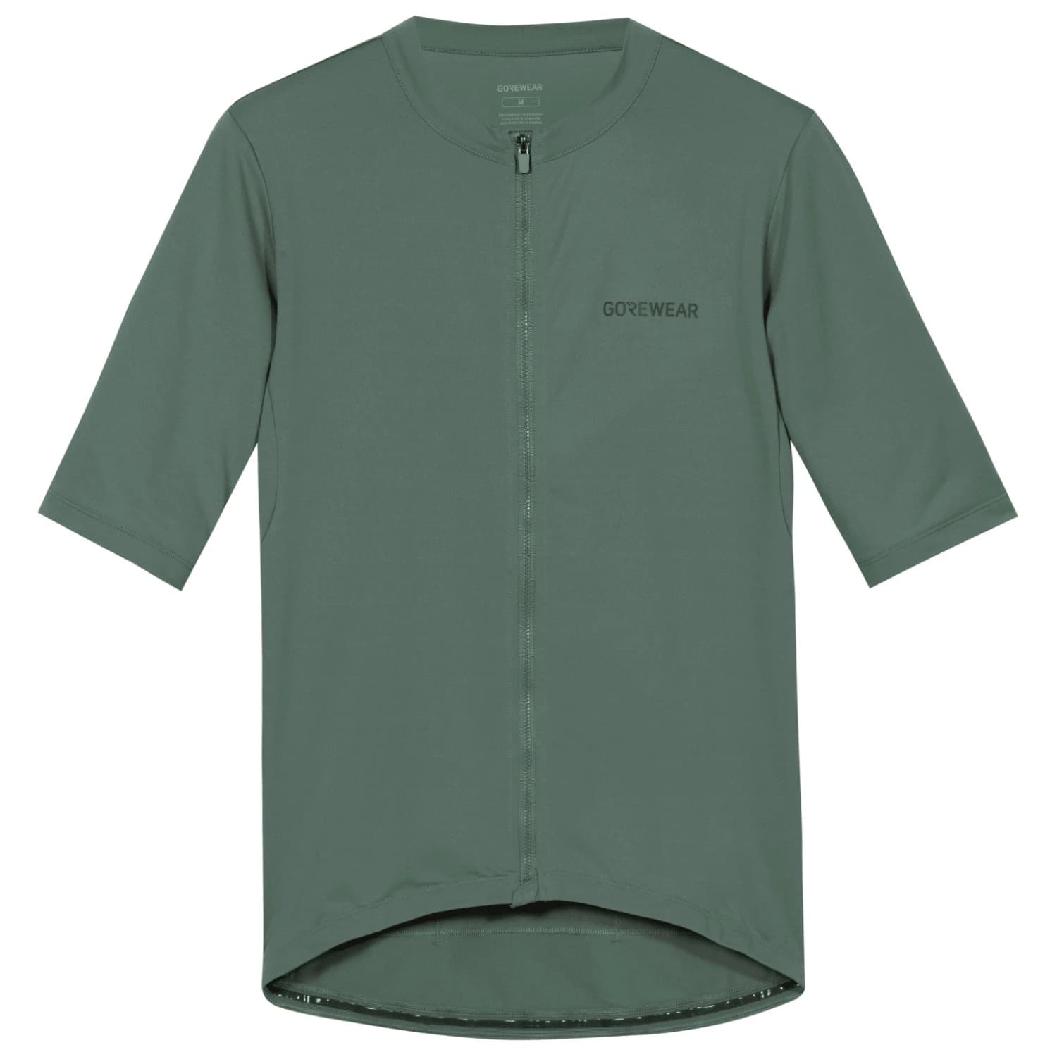 Мъжка фланелка с къс ръкав за колоездене GORE Wear Swiftride Allroad Jersey Cycling jersey - Slate Green