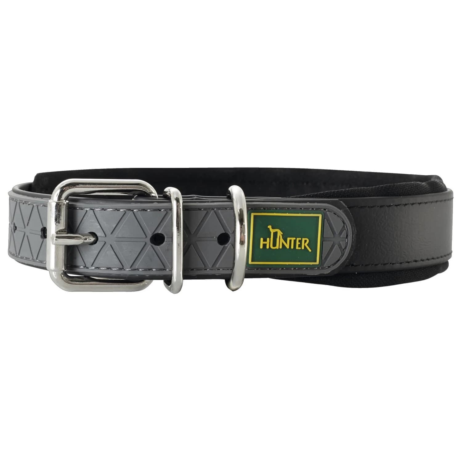 Нашийник за куче Hunter Collar Convenience Comfort Dog collar - Black