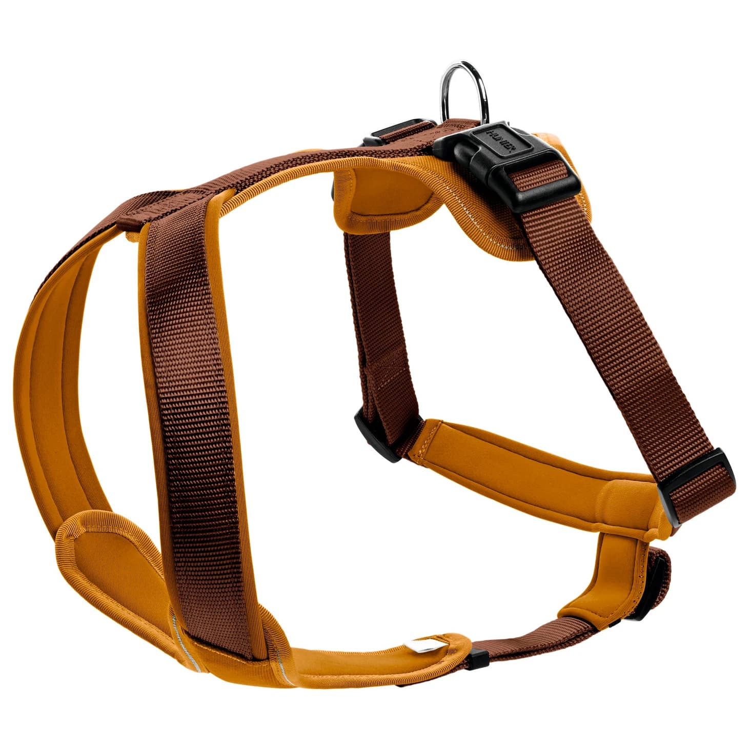 Нагръдник за куче Hunter Harness Neoprene Dog harness - Braun / Karamell