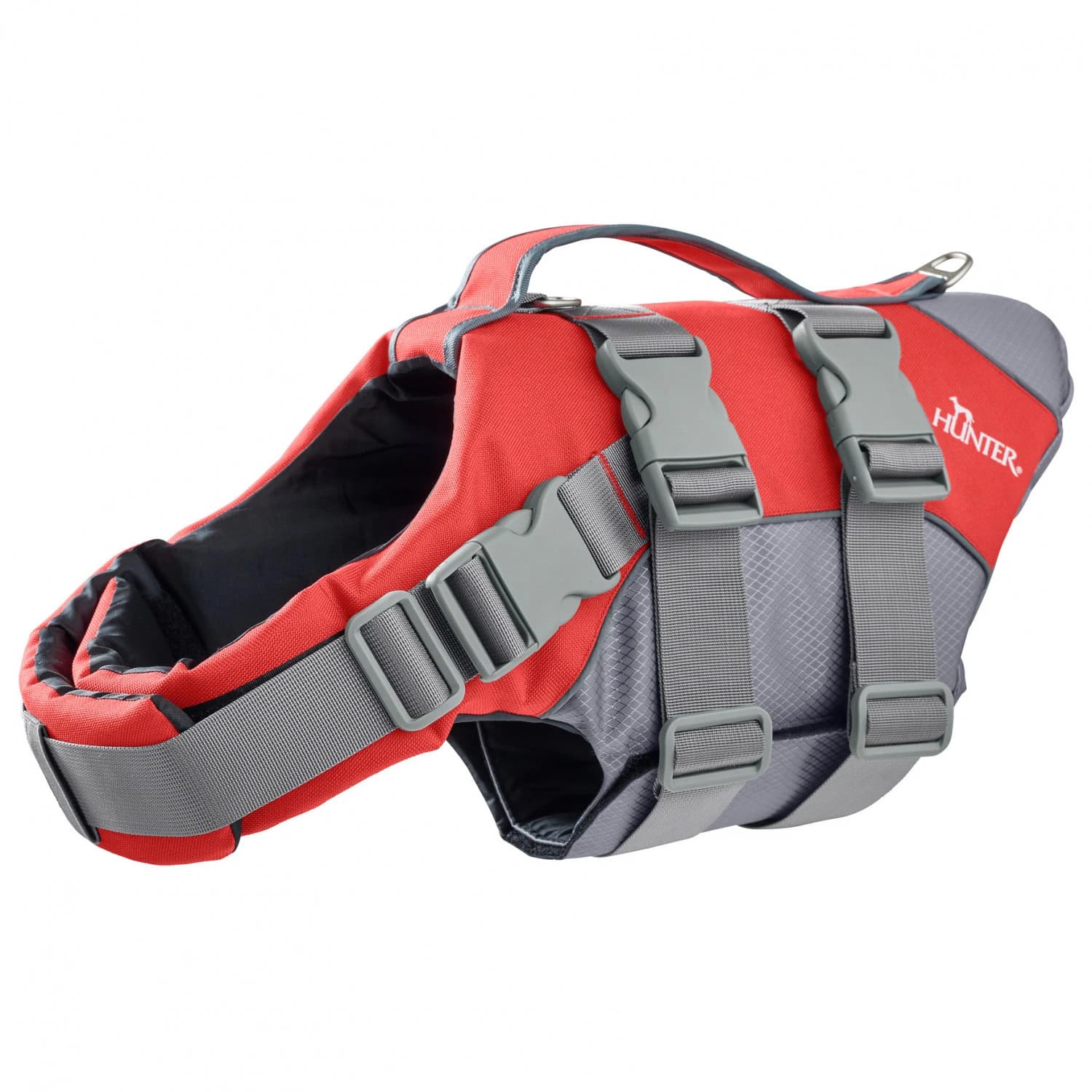 Спасителна жилетка за куче Hunter Swimming Vest Moss Dog harness - Rot Reflective