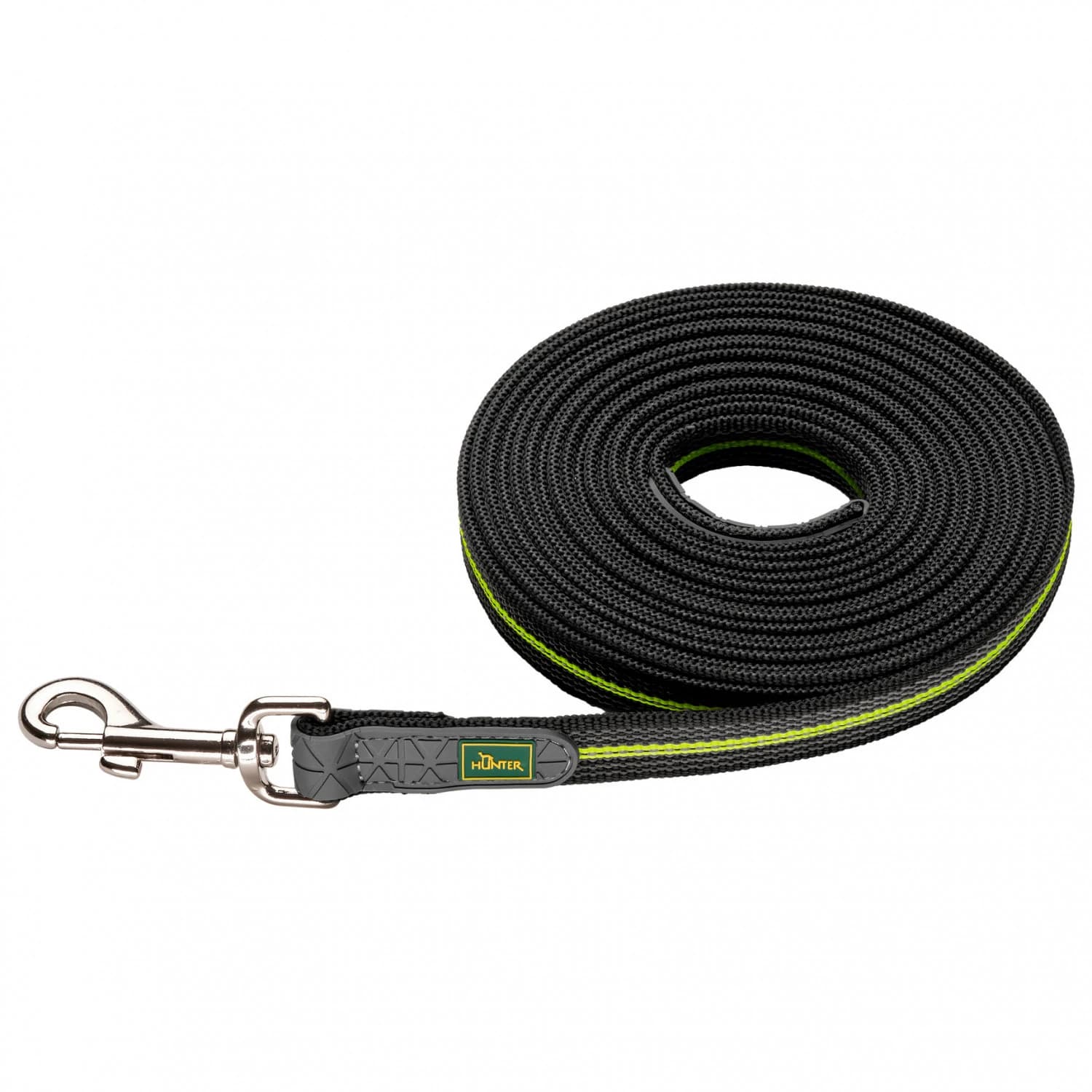 Повод за куче Hunter Trackingleash Visby Super Grip Dog leash - Gelb Reflective