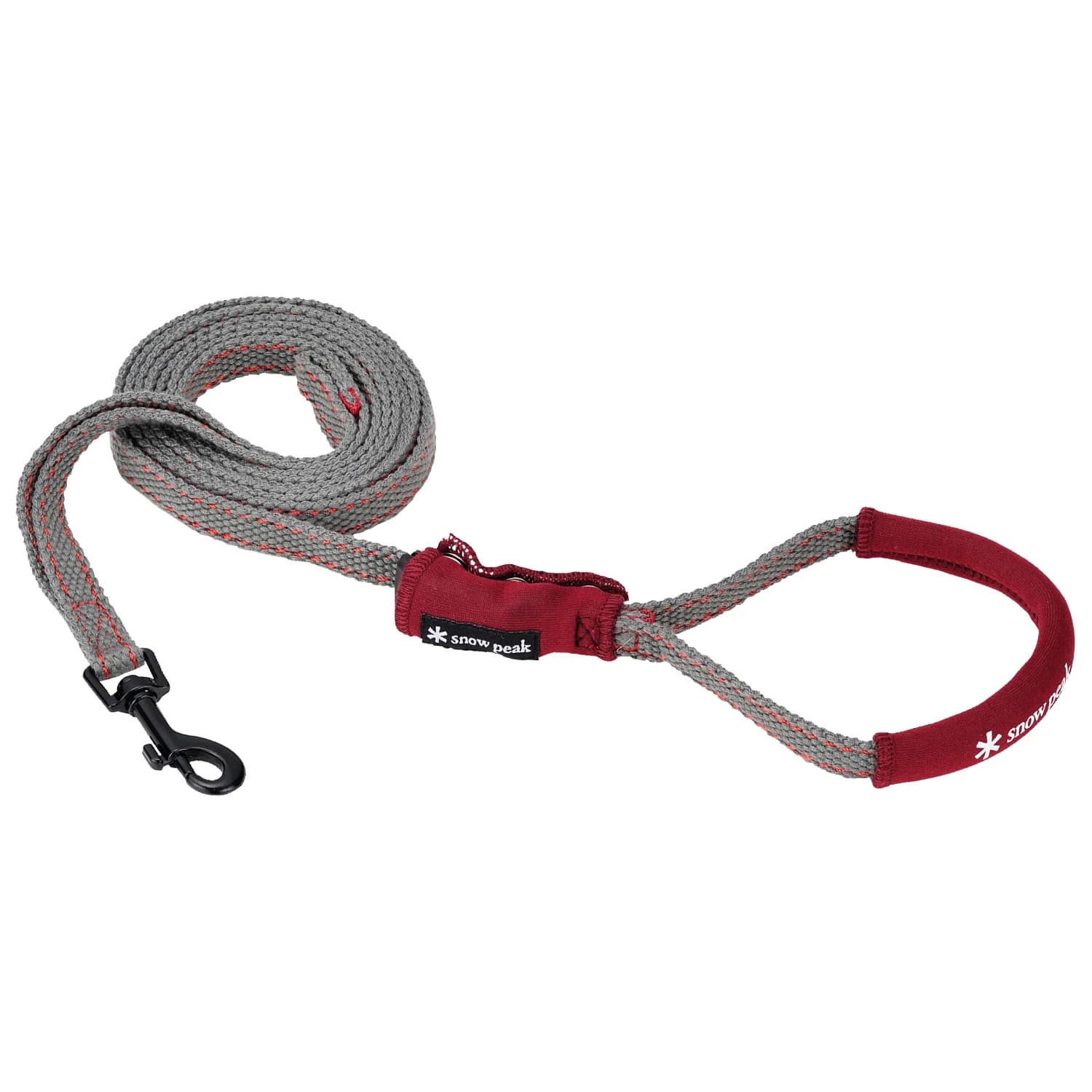 Повод за куче Snow peak Soft Lead Dog leash - Grey / Red