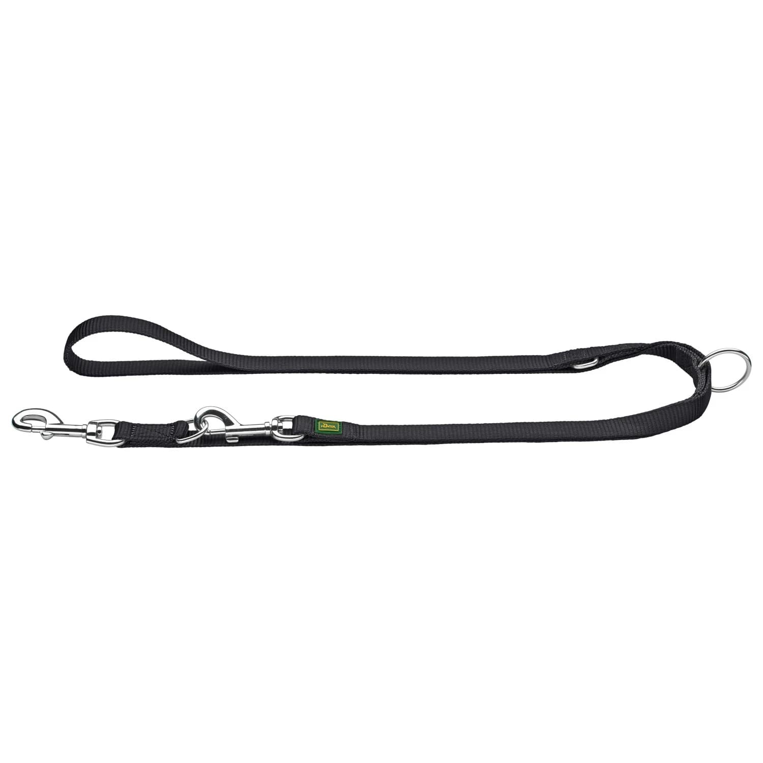 Повод за куче Hunter Adjustable Nylon V Leash Dog leash - Black
