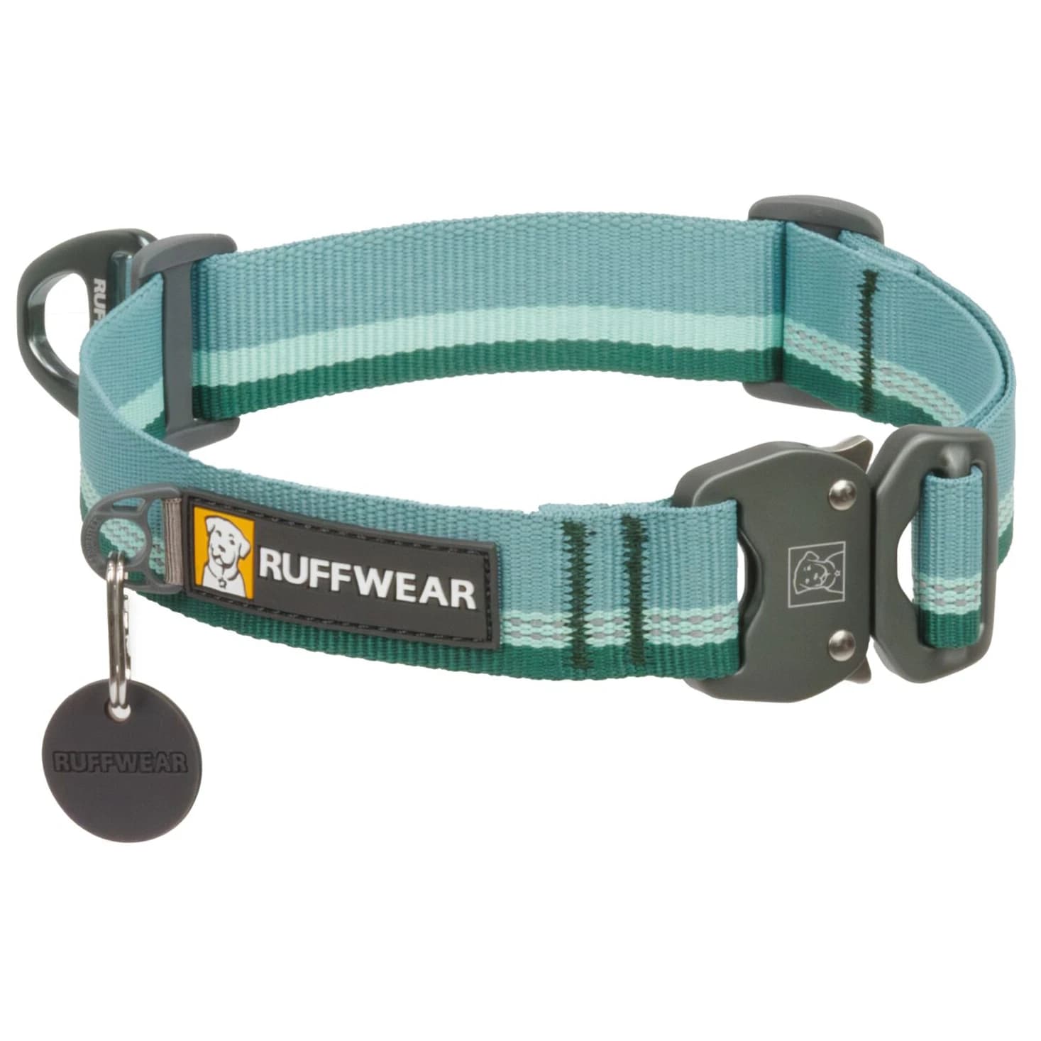 Нашийник за куче Ruffwear Top Rope Collar Dog collar - River Rock Green