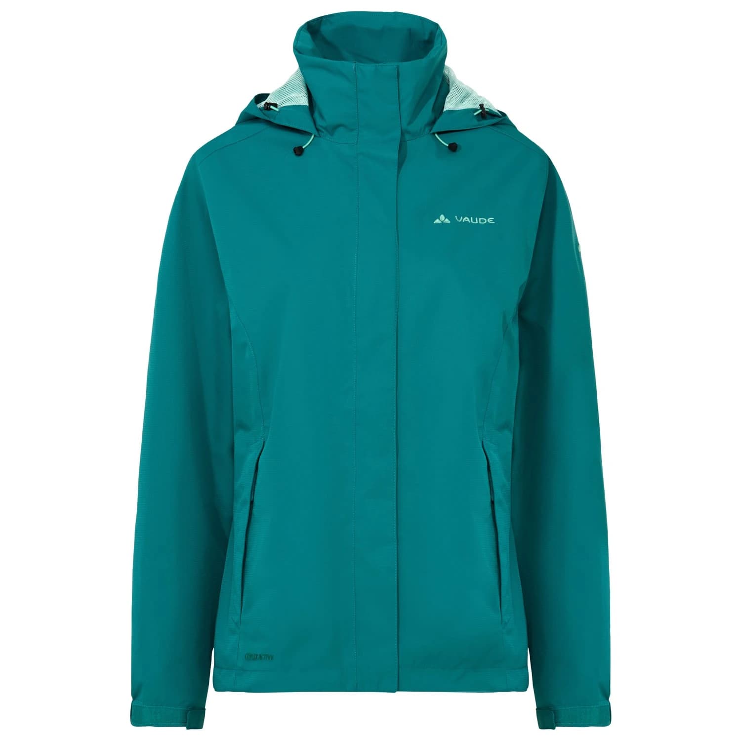 Дамско водоустойчиво яке Vaude Women's Escape Light Jacket Waterproof jacket - Fjord Green