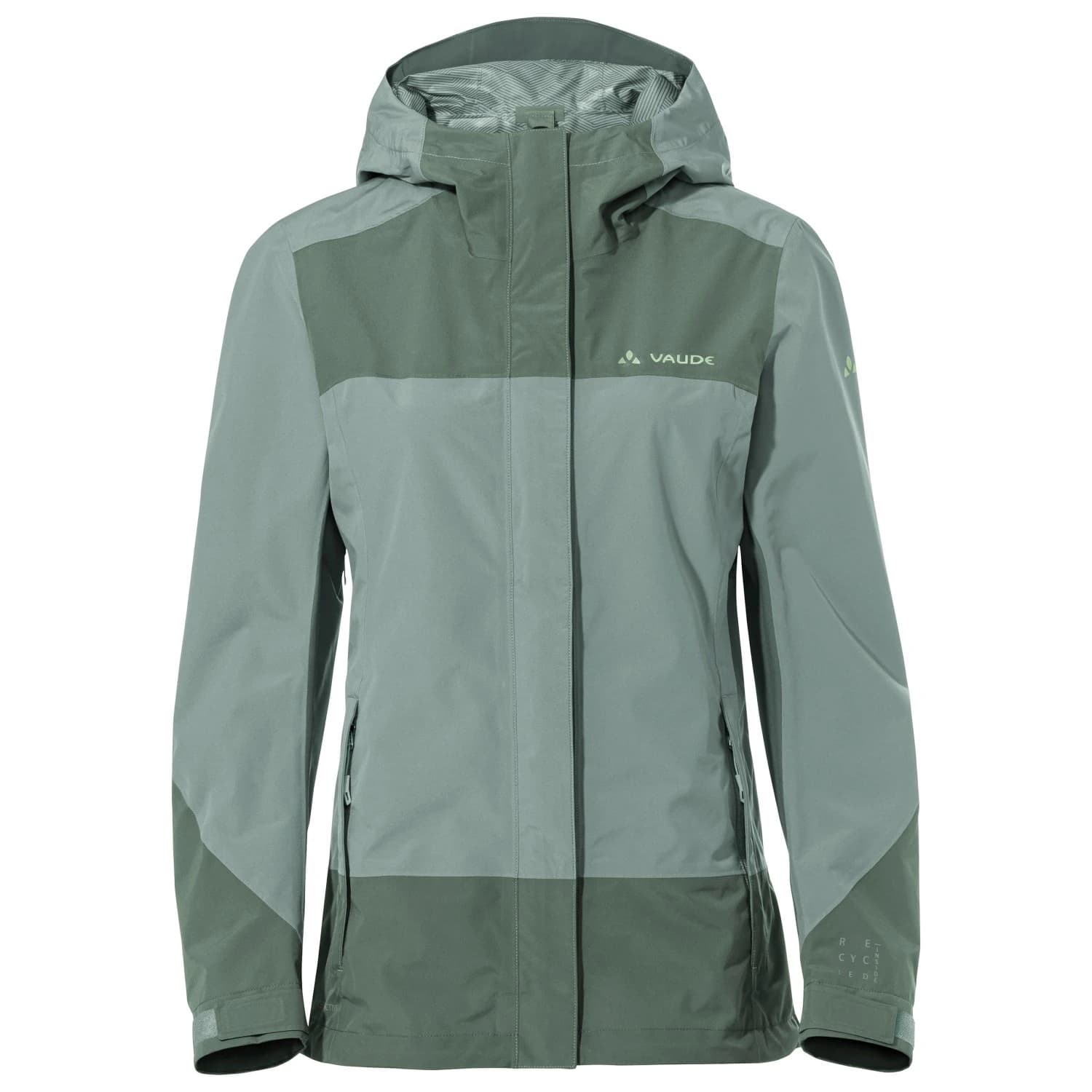 Дамско водоустойчиво яке Vaude Women's Neyland 2.5L Jacket Waterproof jacket - Dusty Fern