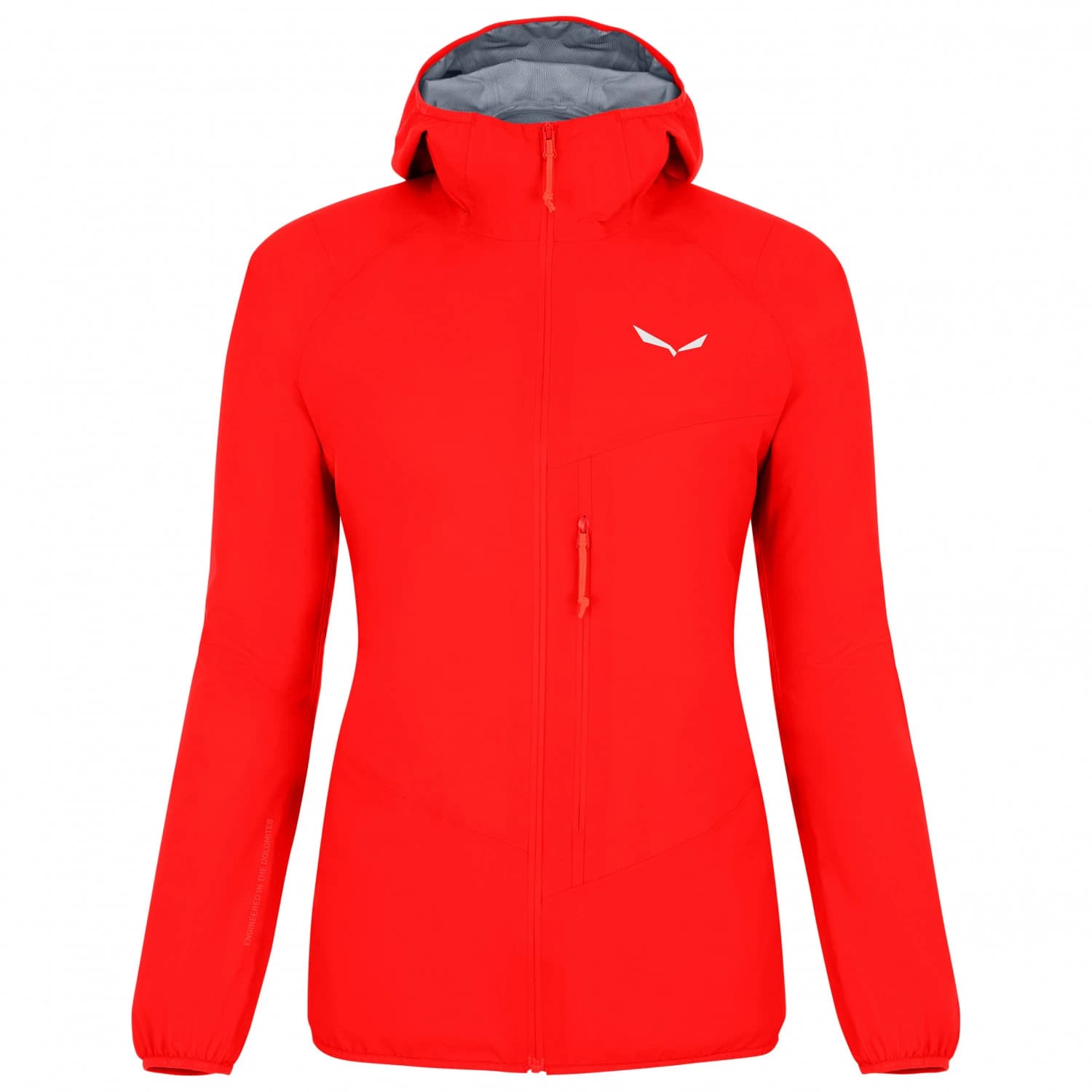 Дамско водоустойчиво яке Salewa Women's Agner 2 PTX 3L Jacket Waterproof jacket - Flame