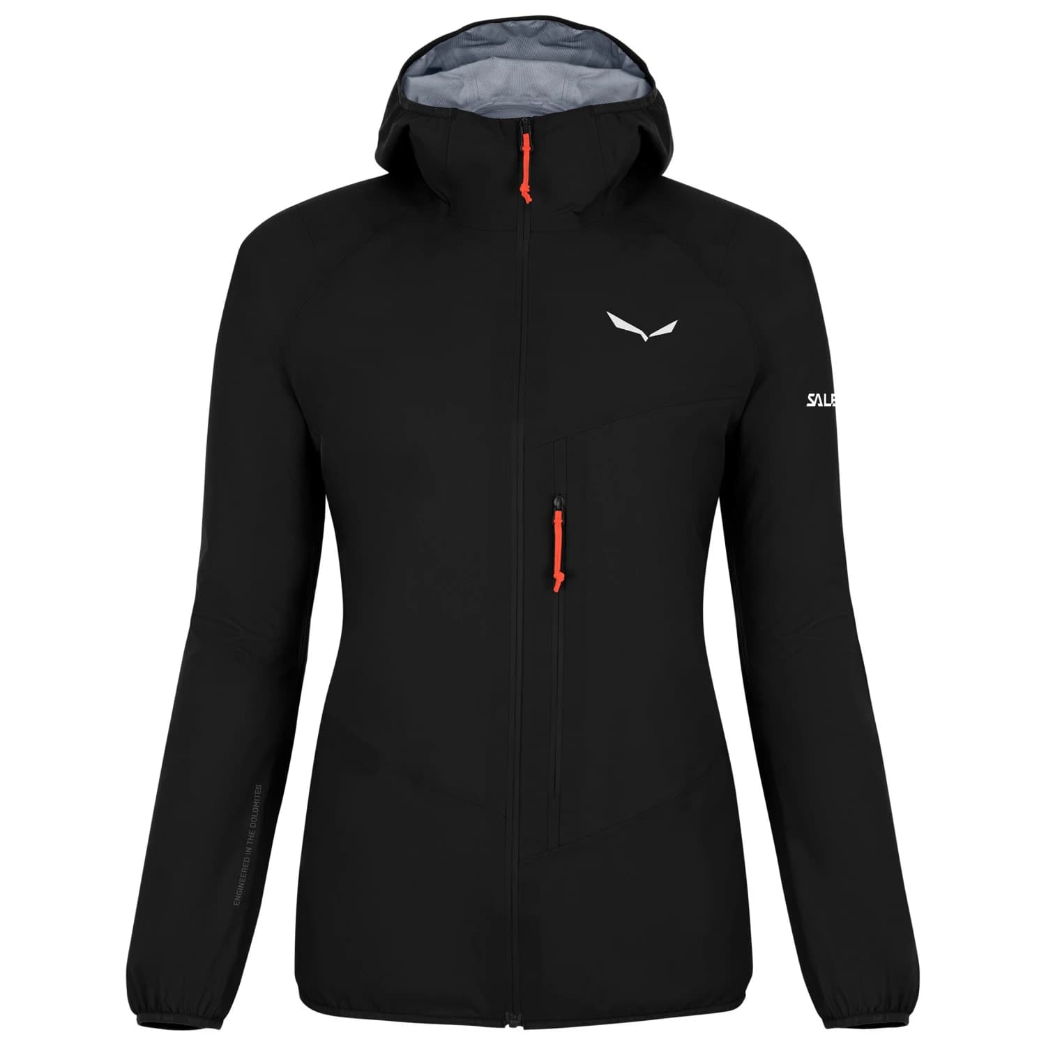 Дамско водоустойчиво яке Salewa Women's Agner 2 PTX 3L Jacket Waterproof jacket - Black Out