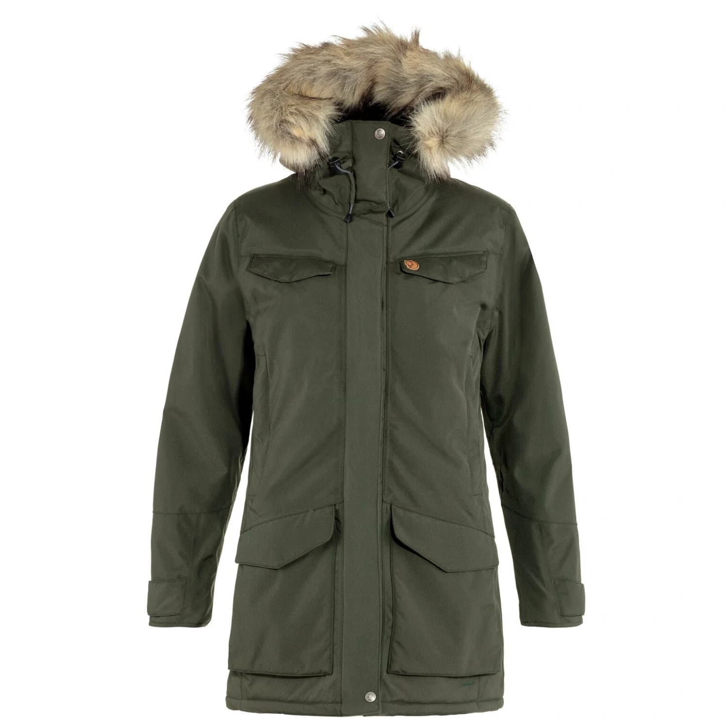 Дамско палто Fjällräven Women's Nuuk Parka Coat - Deep Forest