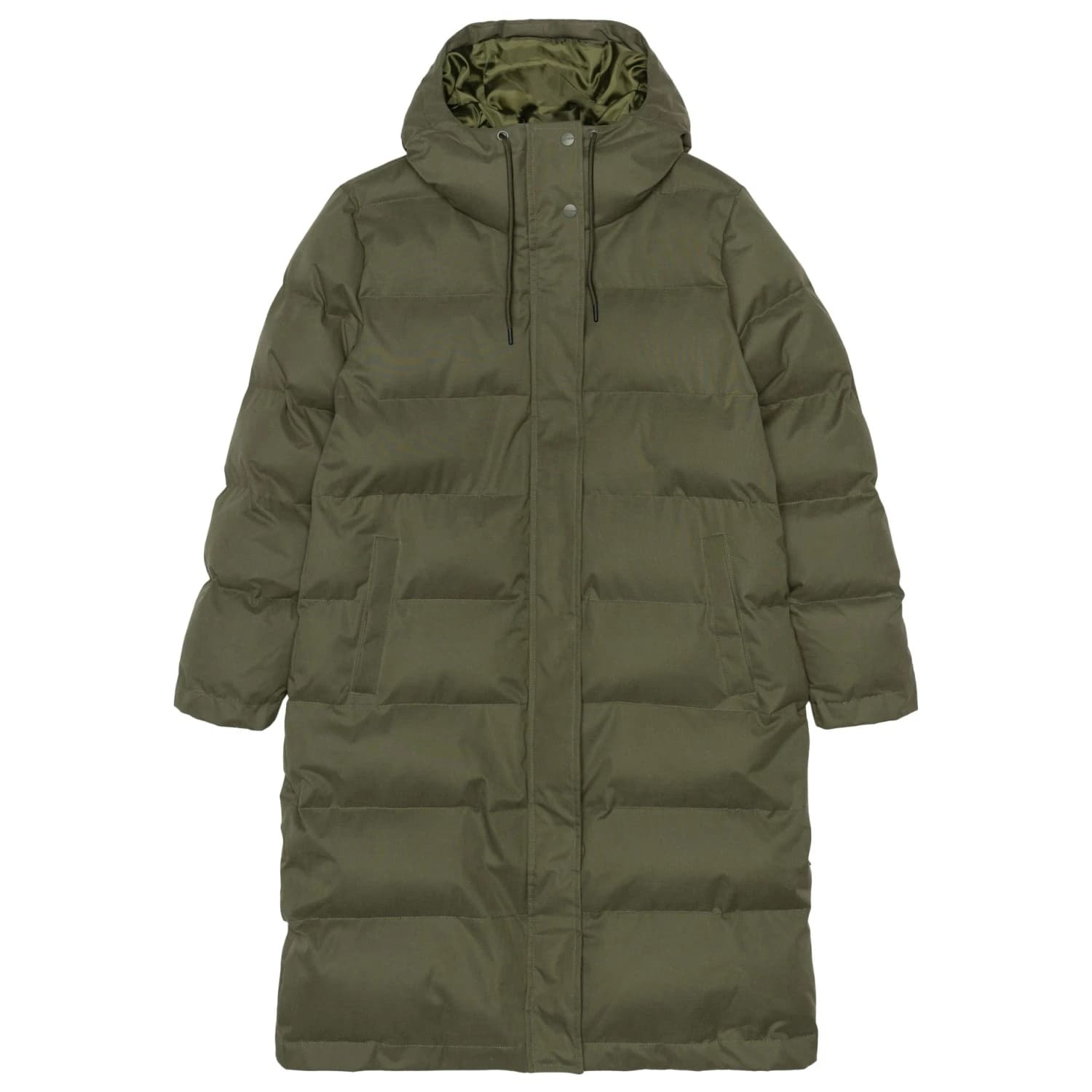 Палто Selfhood Women's Hooded Puffer Coat - Army