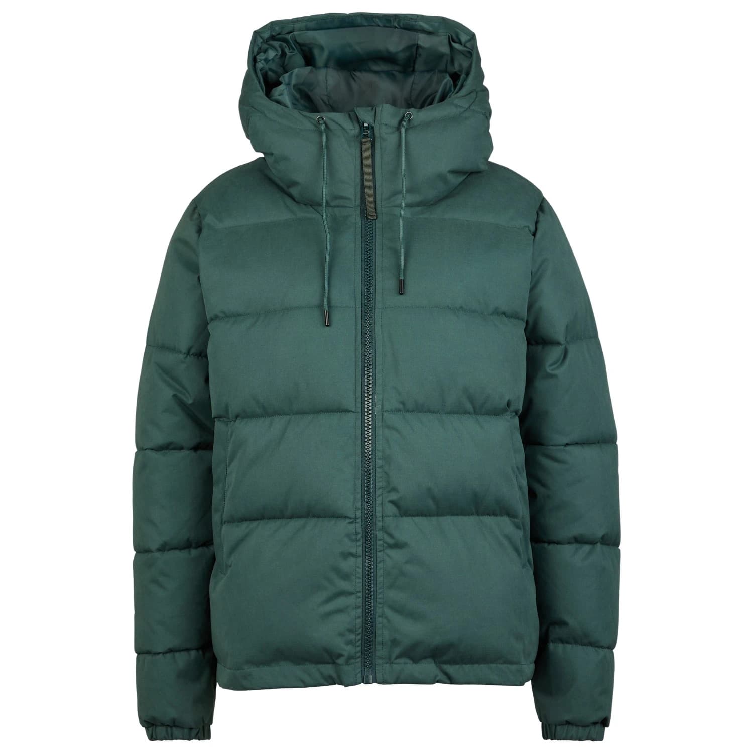 Дамско зимно яке Selfhood Women's Hooded Puffer Jacket Coat - Darkgreen