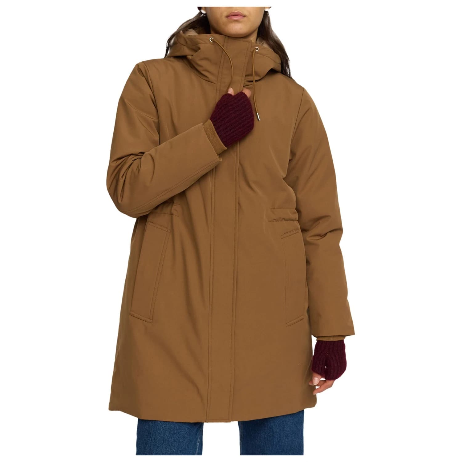 Дамско палто Selfhood Women's Parka Jacket Coat - Brown