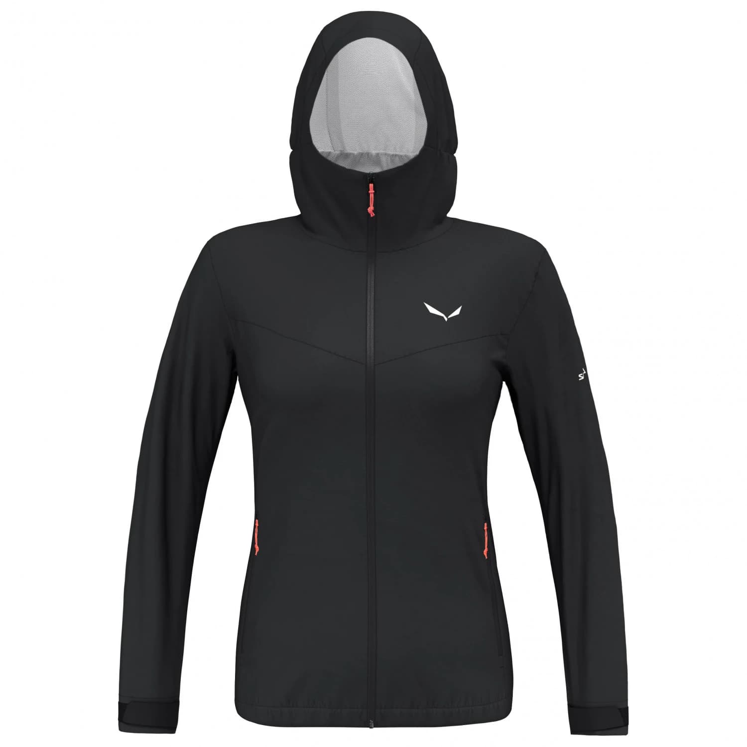 Дамско водоустойчиво яке Salewa Women's Puez Aqua 4 PowerTex 2.5L Jacket Waterproof jacket - Black Out
