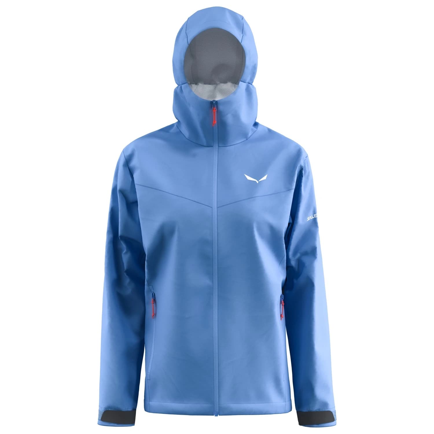 Дамско водоустойчиво яке Salewa Women's Puez Aqua 4 PowerTex 2.5L Jacket Waterproof jacket - Morning Blue