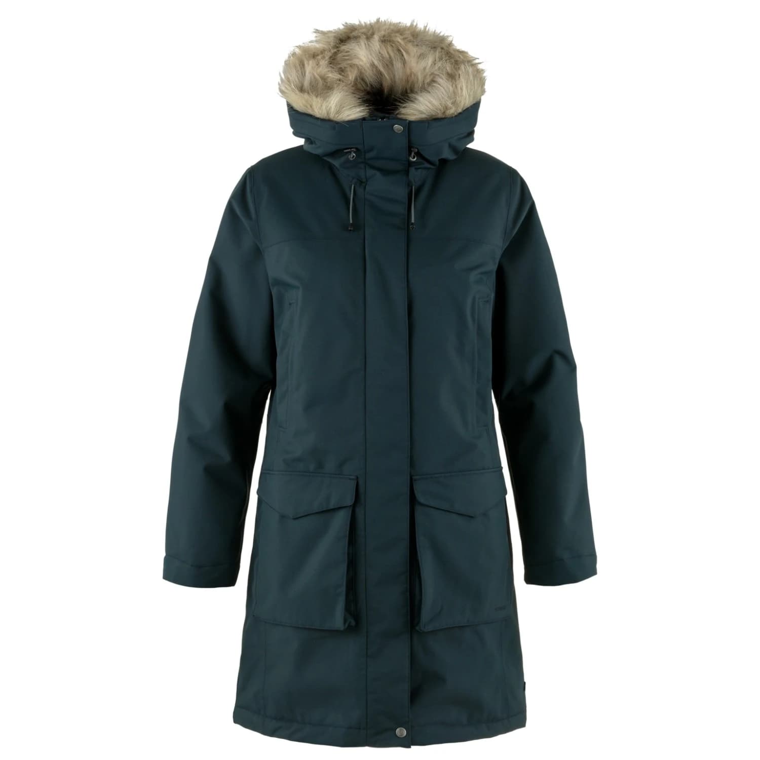 Дамско палто Fjällräven Women's Nuuk Lite Parka Coat - Dark Navy