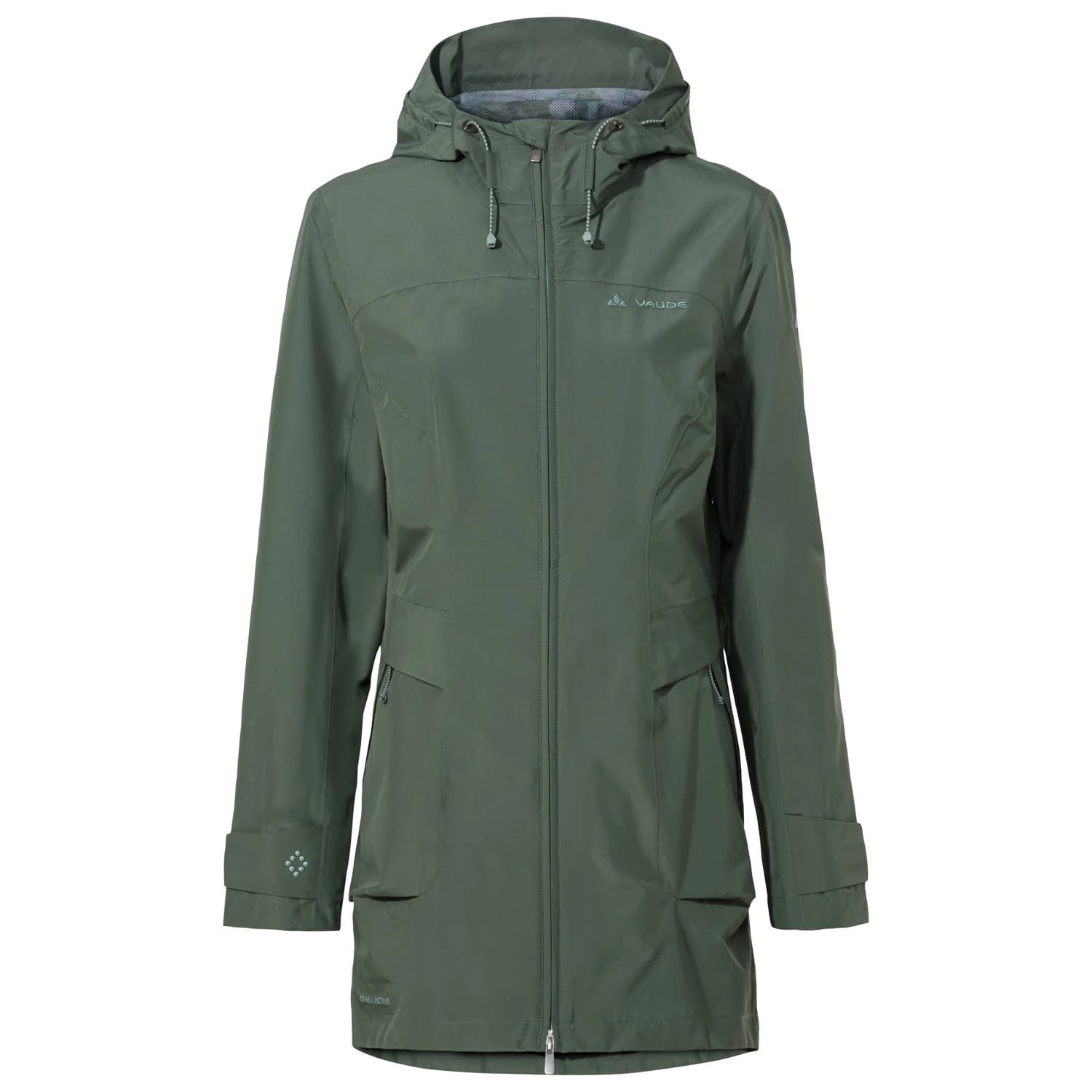 Дамско водоустойчиво яке Vaude Women's Skomer Parka II Coat - Agave