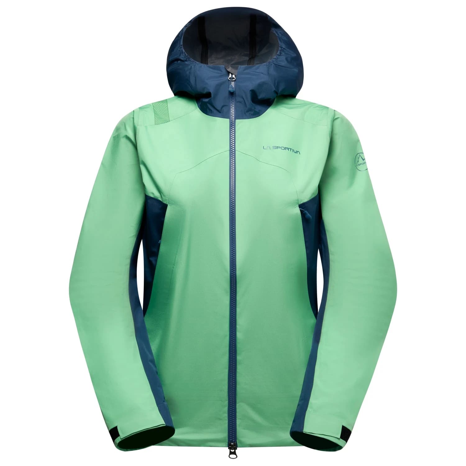 Водоустойчиво яке La Sportiva Women's Discover Shell Jacket Waterproof jacket - Aspen Green / Night Sky