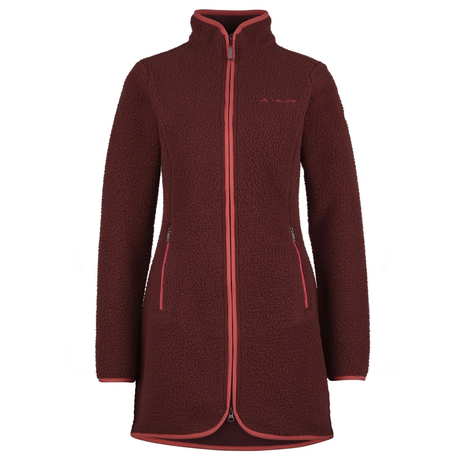 Дамско палто Vaude Women's Punaka Fleece Coat - Dark Oak
