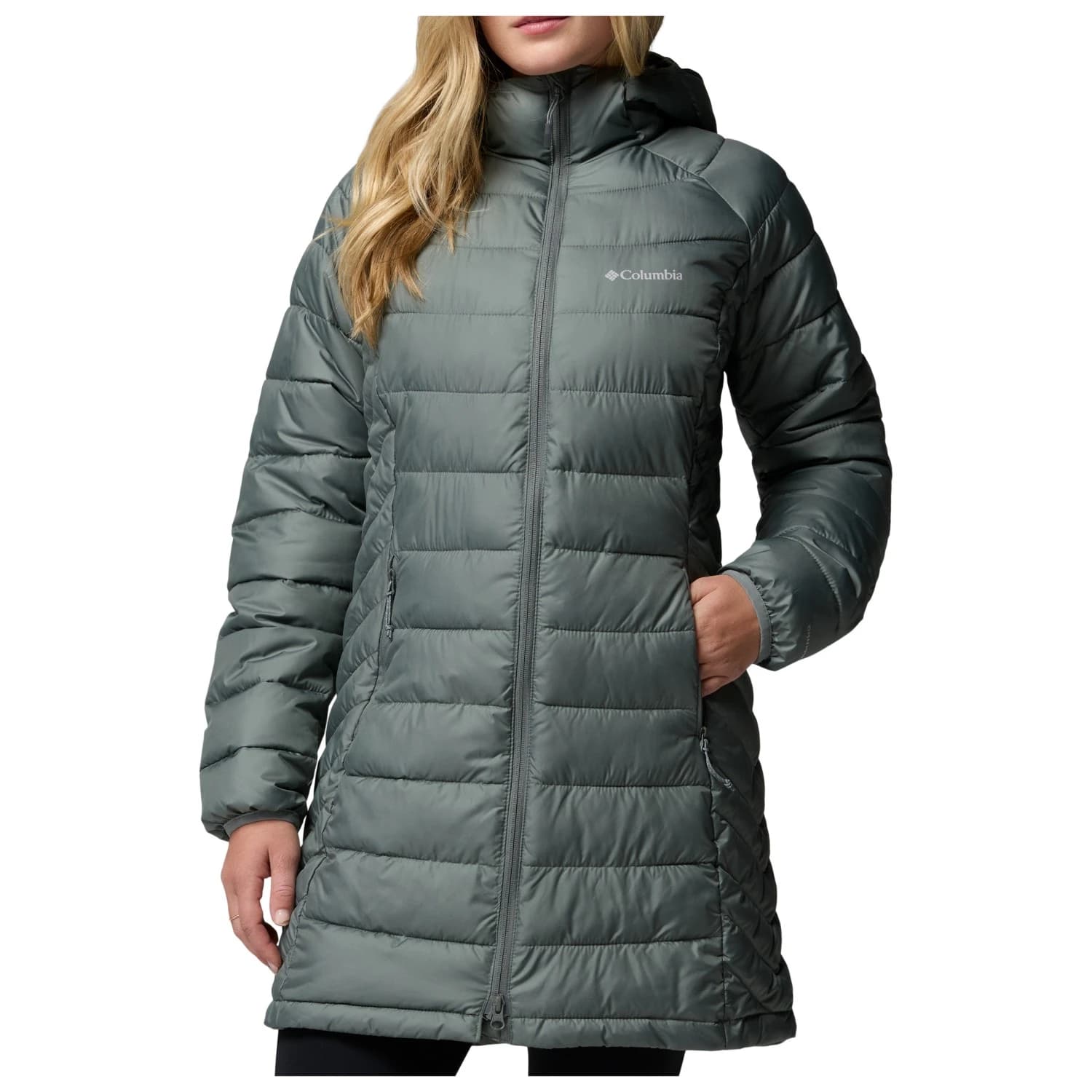 Палто Columbia Women's Powder Lite II Mid Jacket Coat - Sedona Sage