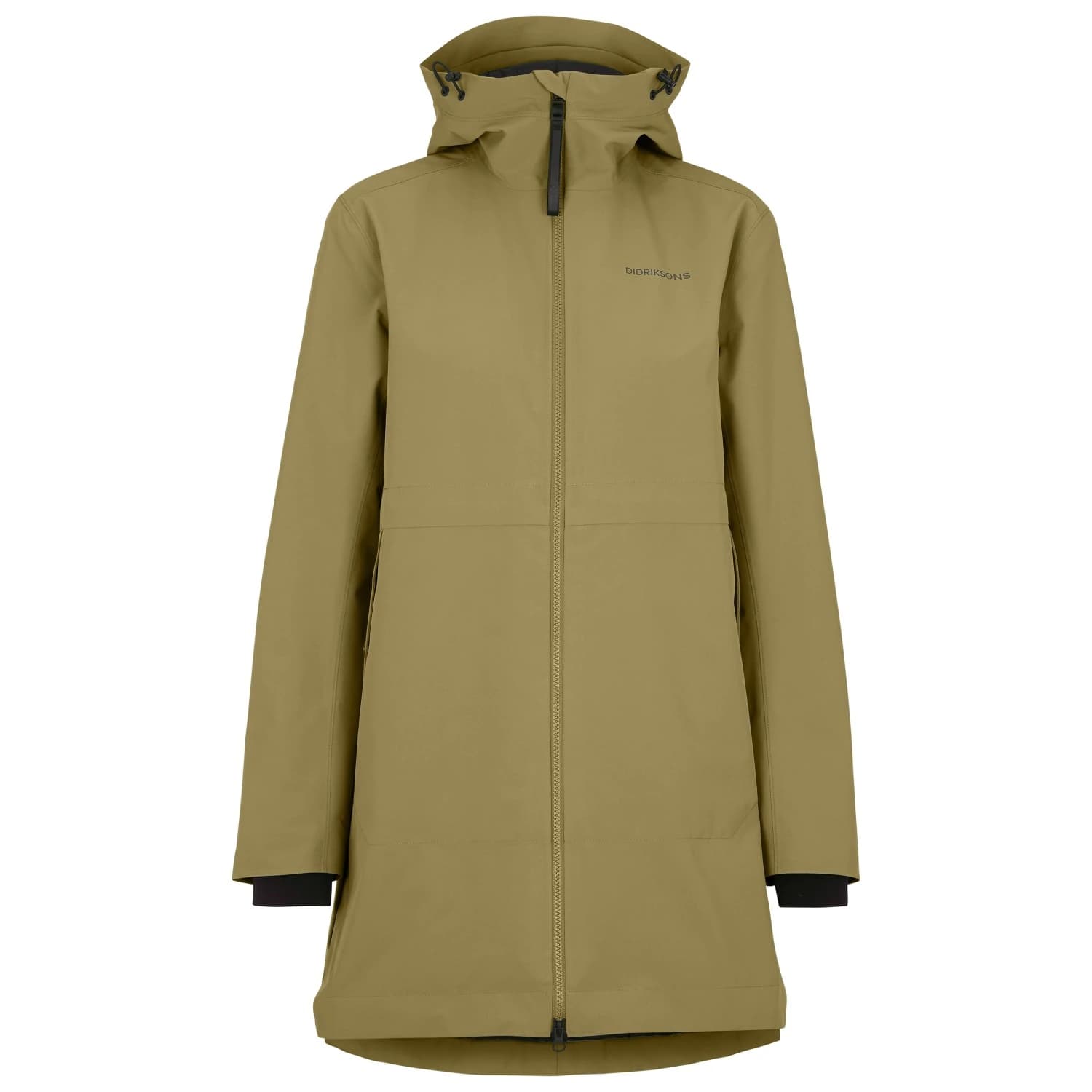 Палто Didriksons Women's Elena Parka Coat - Olive Green