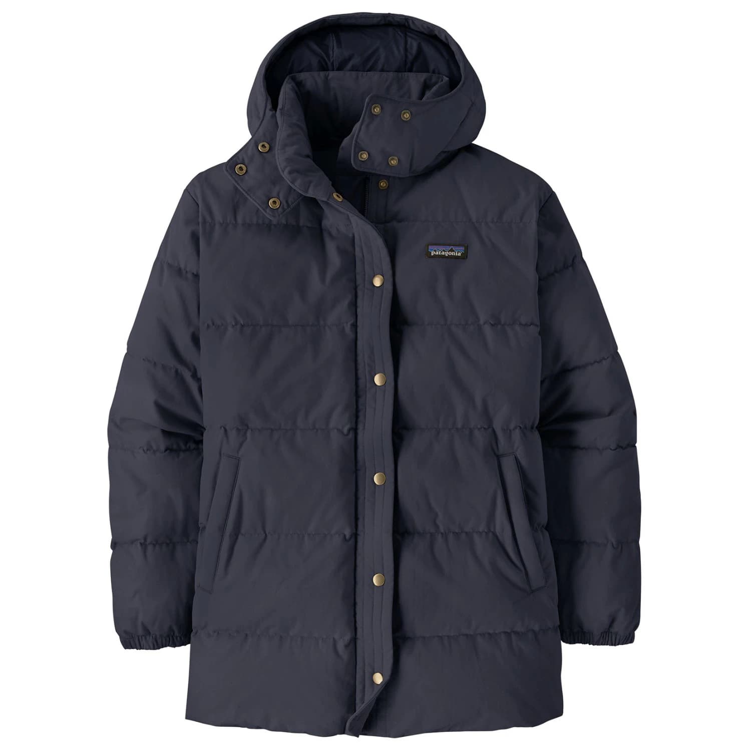 Дамско палто Patagonia Women's Cotton Down Parka Coat - Sunken Blue