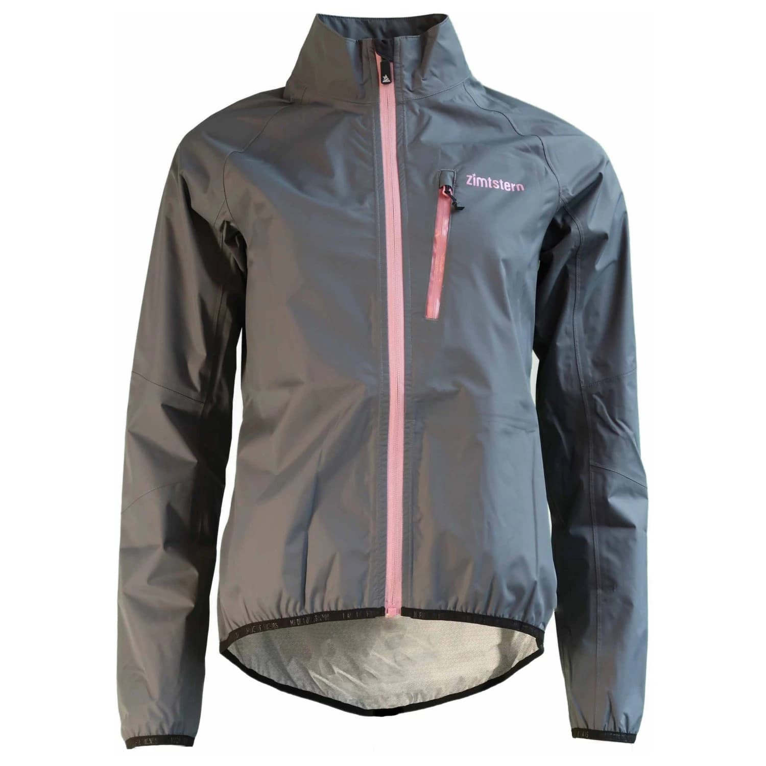 Дамско водоустойчиво яке за колоездене Zimtstern Women's Boltz Packable Rain Jacket Waterproof jacket - Gun Metal