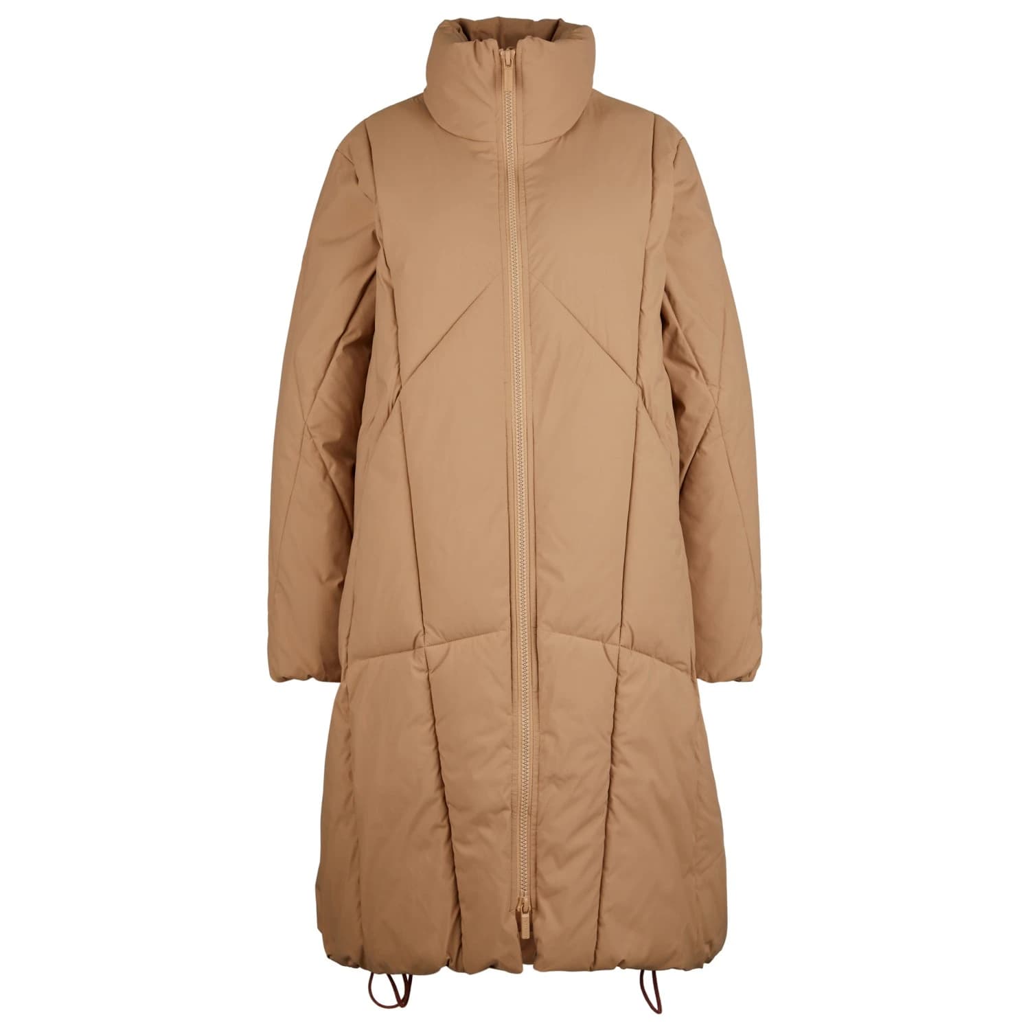 Дамско палто Selfhood Women's Long Puffer Coat - Sand