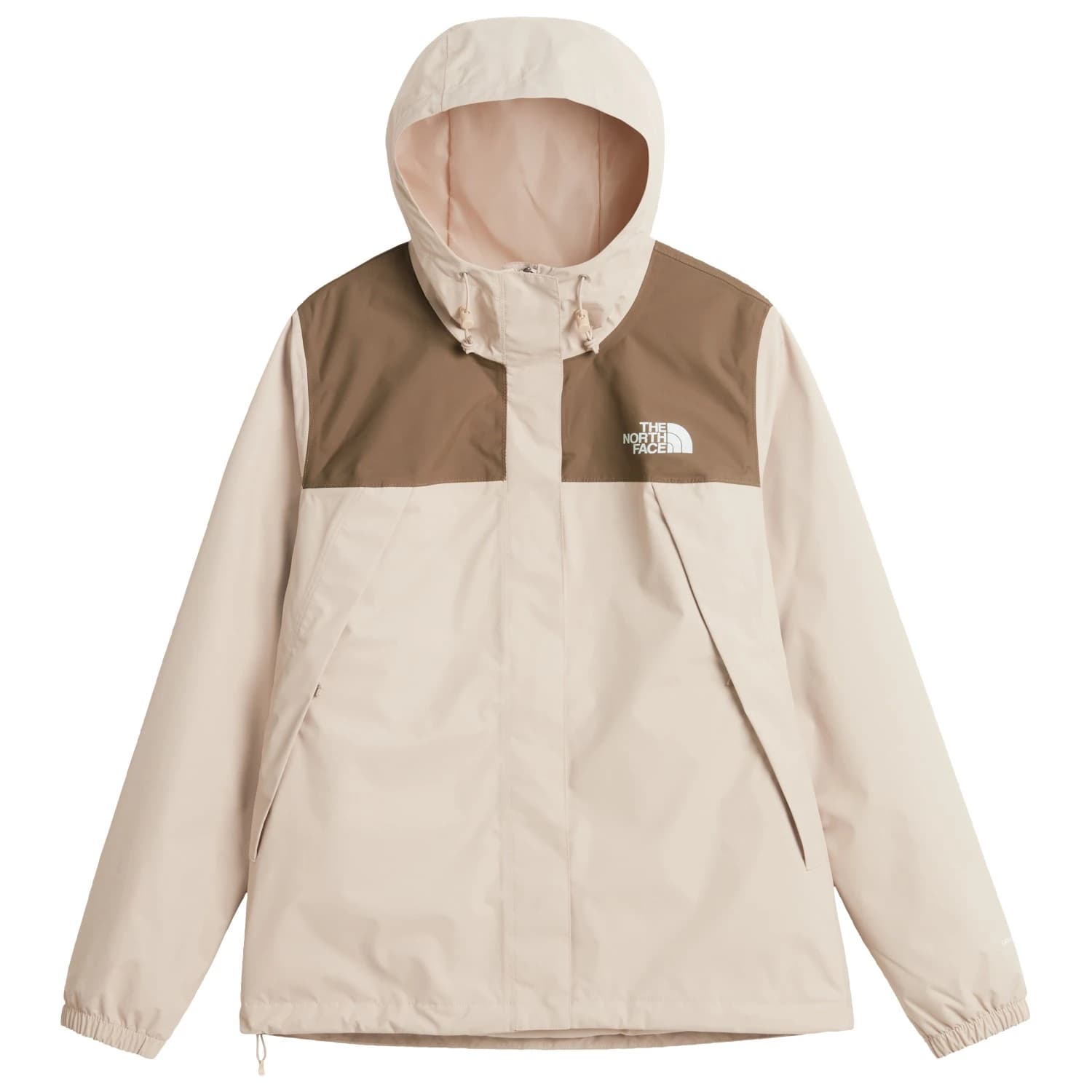 Дамско водоустойчиво яке The North Face Women's Antora Rain Jacket Waterproof jacket - Timeless Taupe / Garnet