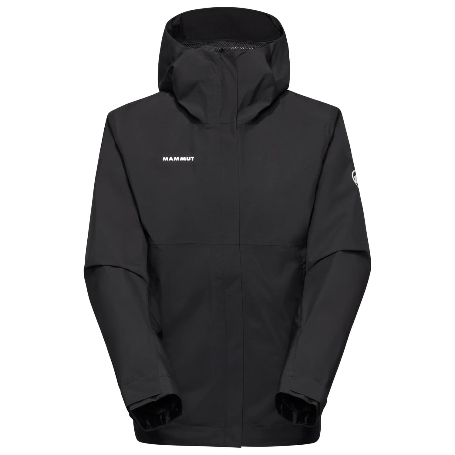 Дамско водоустойчиво яке Mammut Women's Treeline Light Hardshell Hooded Jacket Waterproof jacket - Black