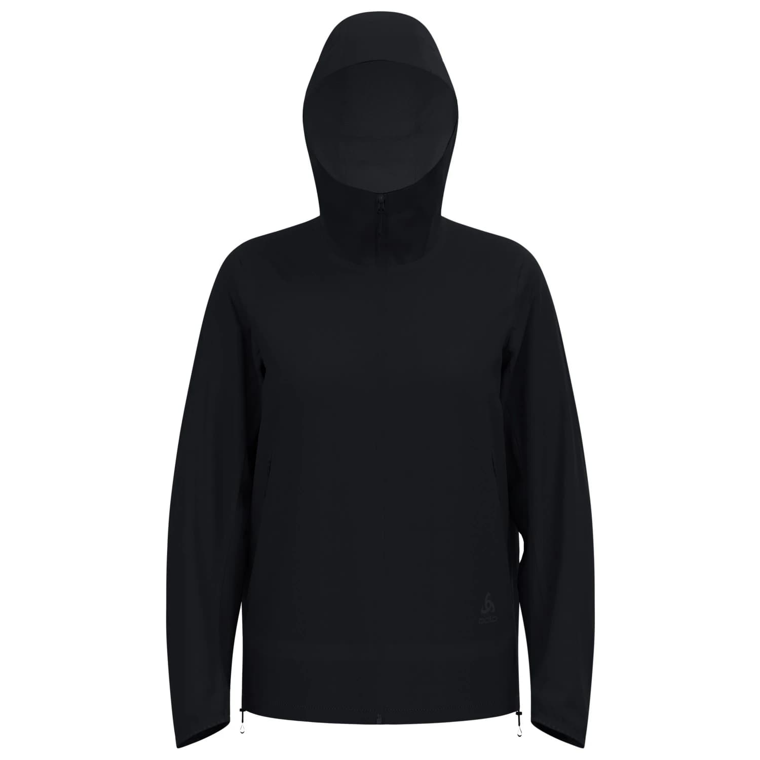 Дамско водоустойчиво яке Odlo Women's Essential 2.5L Waterproof Jacket Hardshell Waterproof jacket - Black