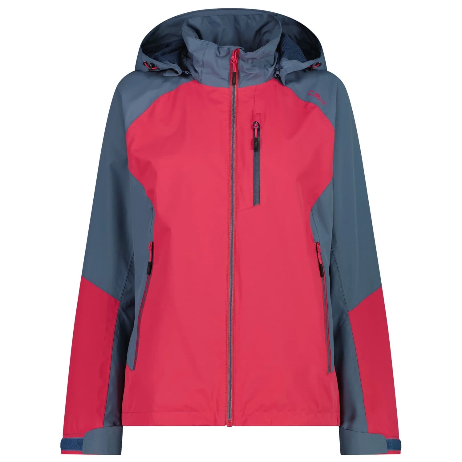 Дамско водоустойчиво яке Cmp Women's Ripstop Jacket Zip Hood Waterproof jacket - Magenta