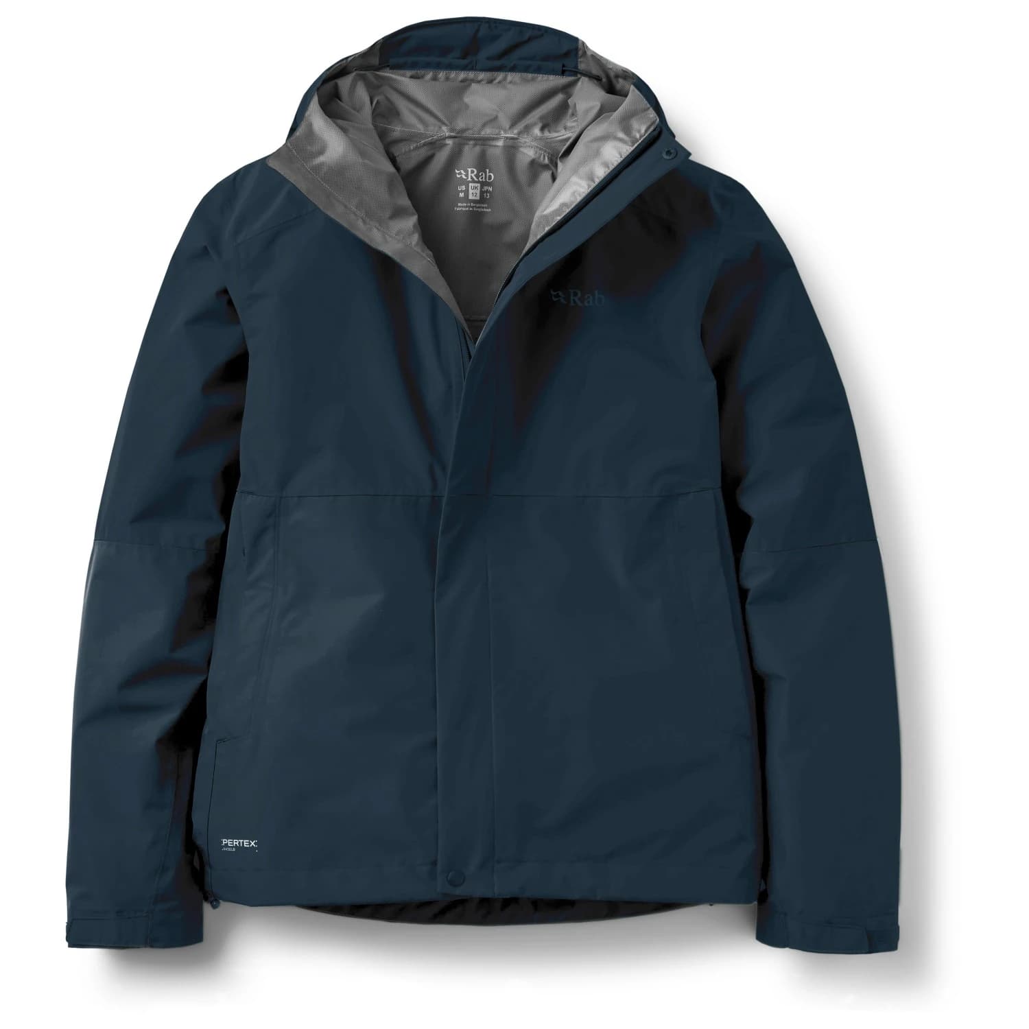 Дамско водоустойчиво яке Rab Women's Downpour Jacket Waterproof jacket - Galaxy Blue
