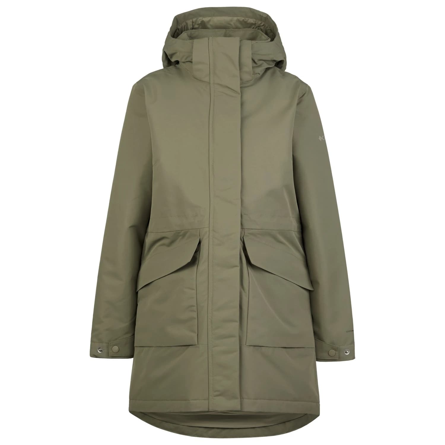 Дамско палто Columbia Women's Pulaski Parka Coat - Stone Green